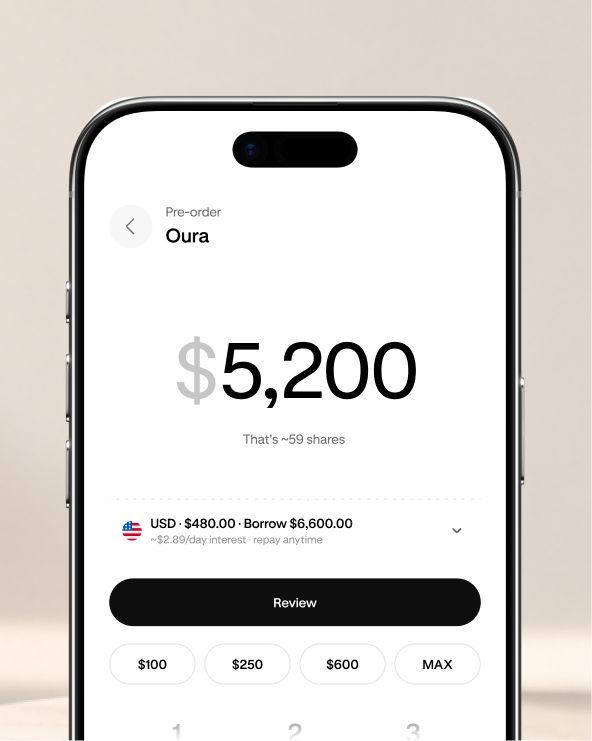 Smartphone screen showing a financial app with $7,080 balance.