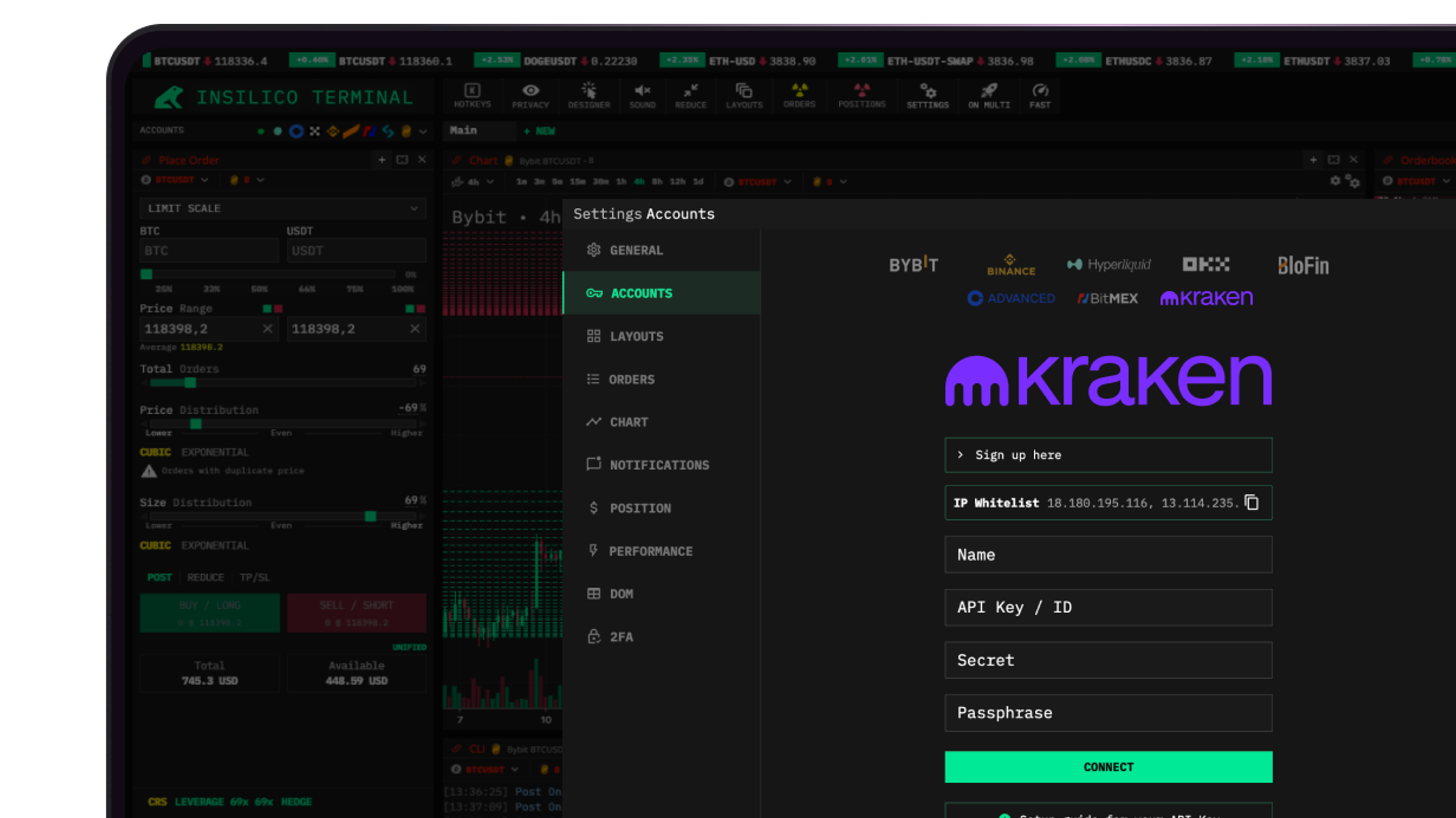 2. Connect Insilico Terminal