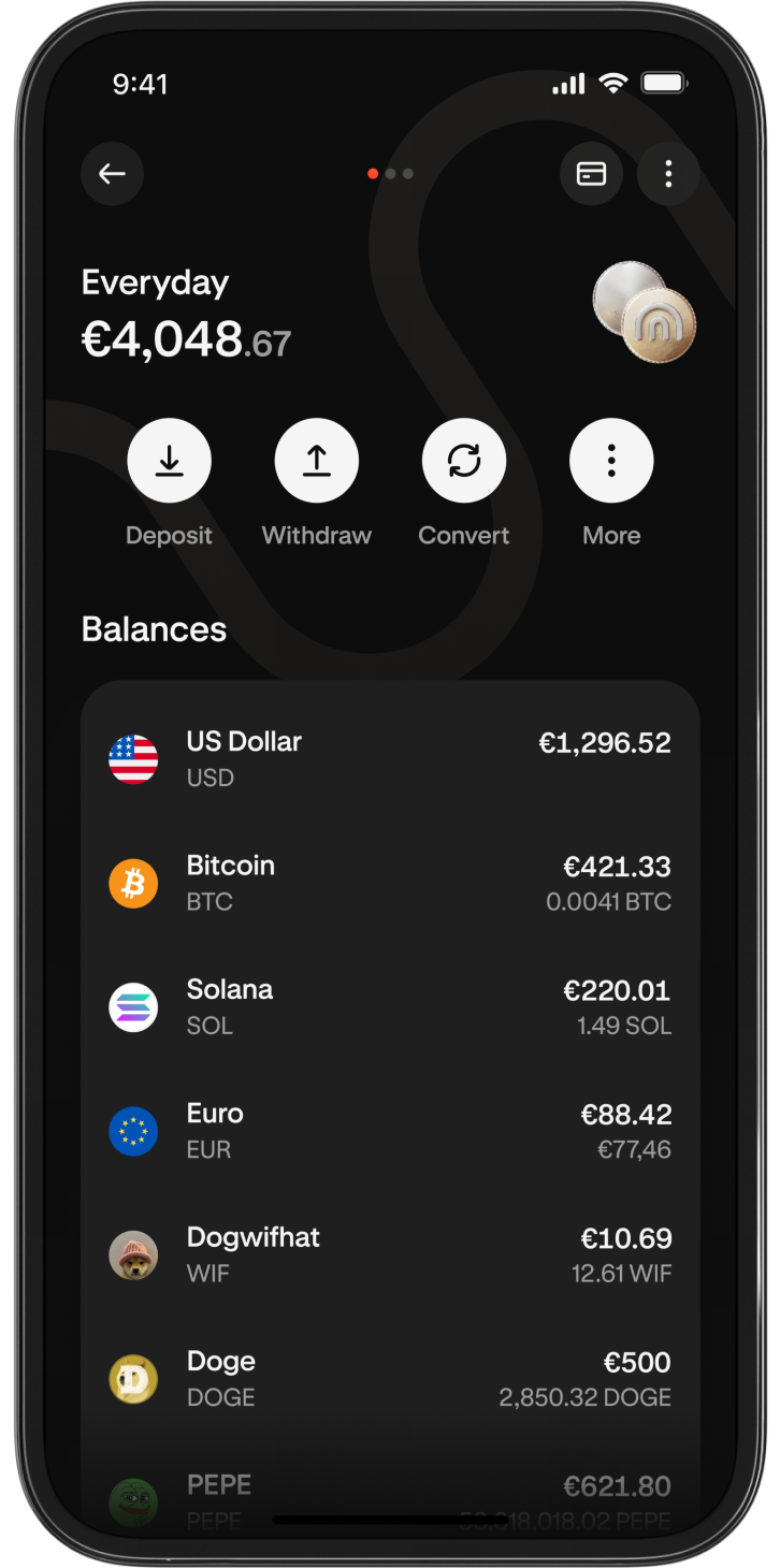 Mobile phone with the Krak app in