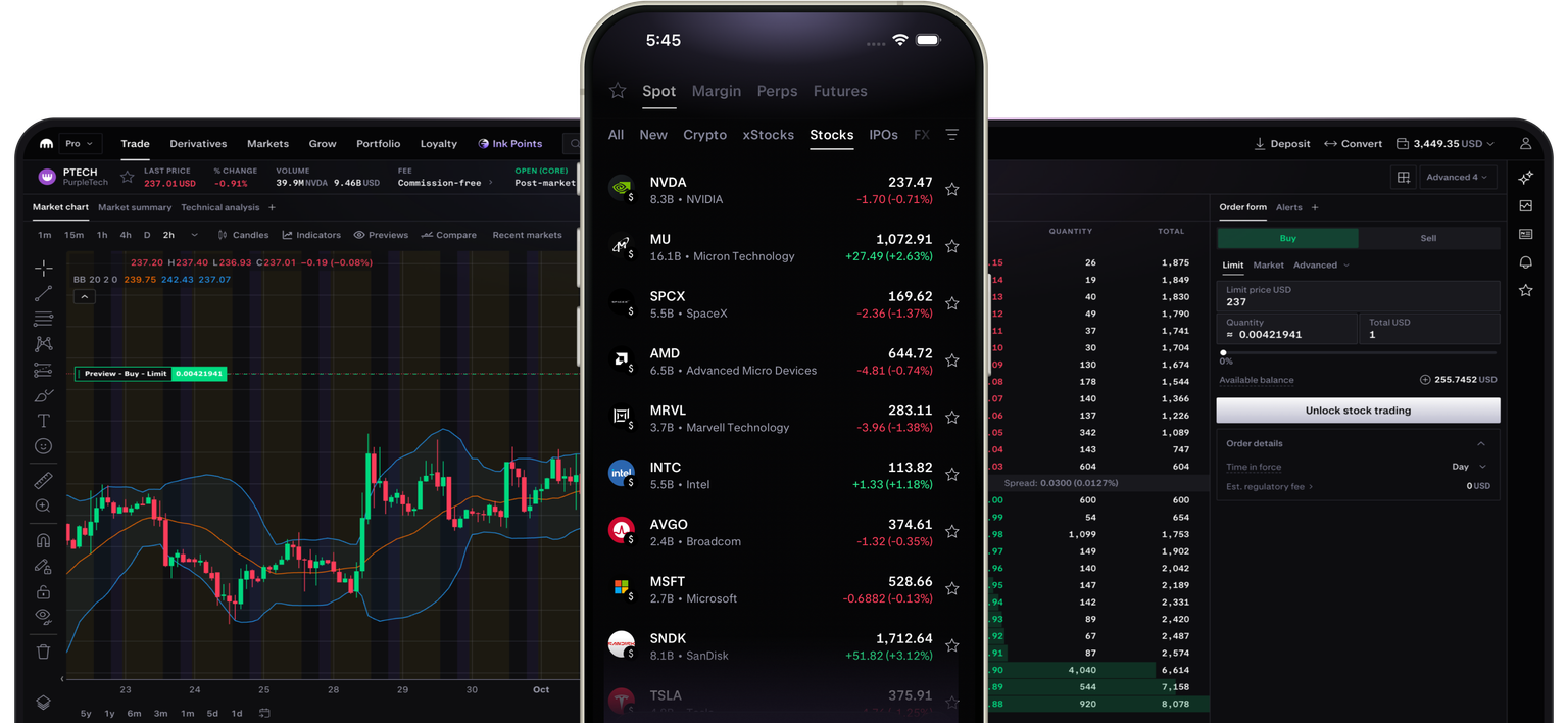 Pro Trading UI