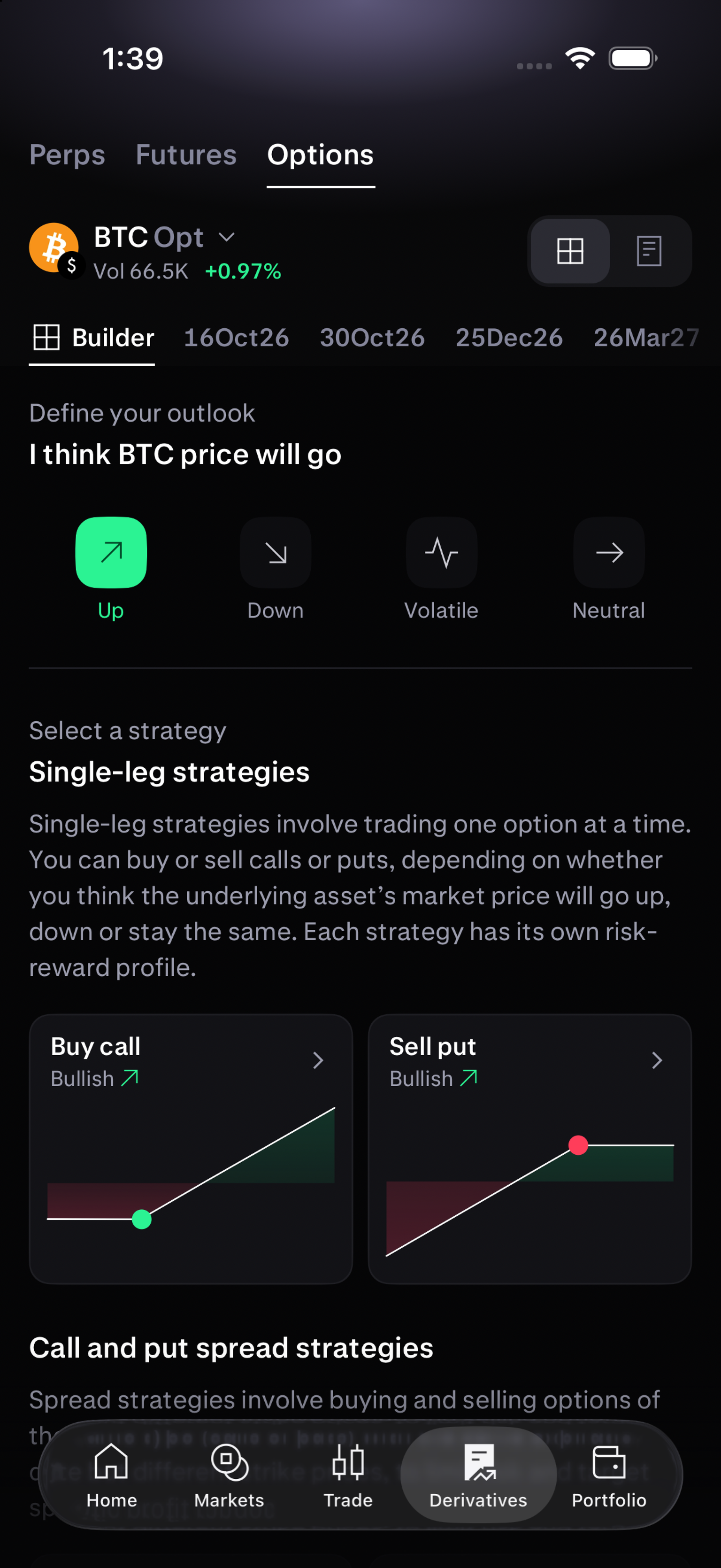 Choose strategy