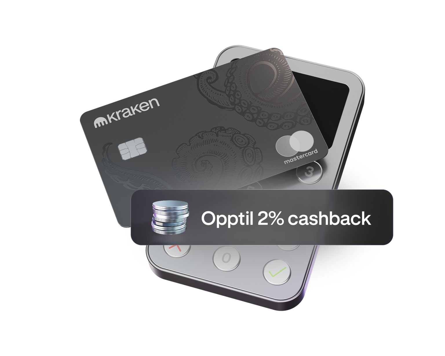 2% cashback with Kraken card