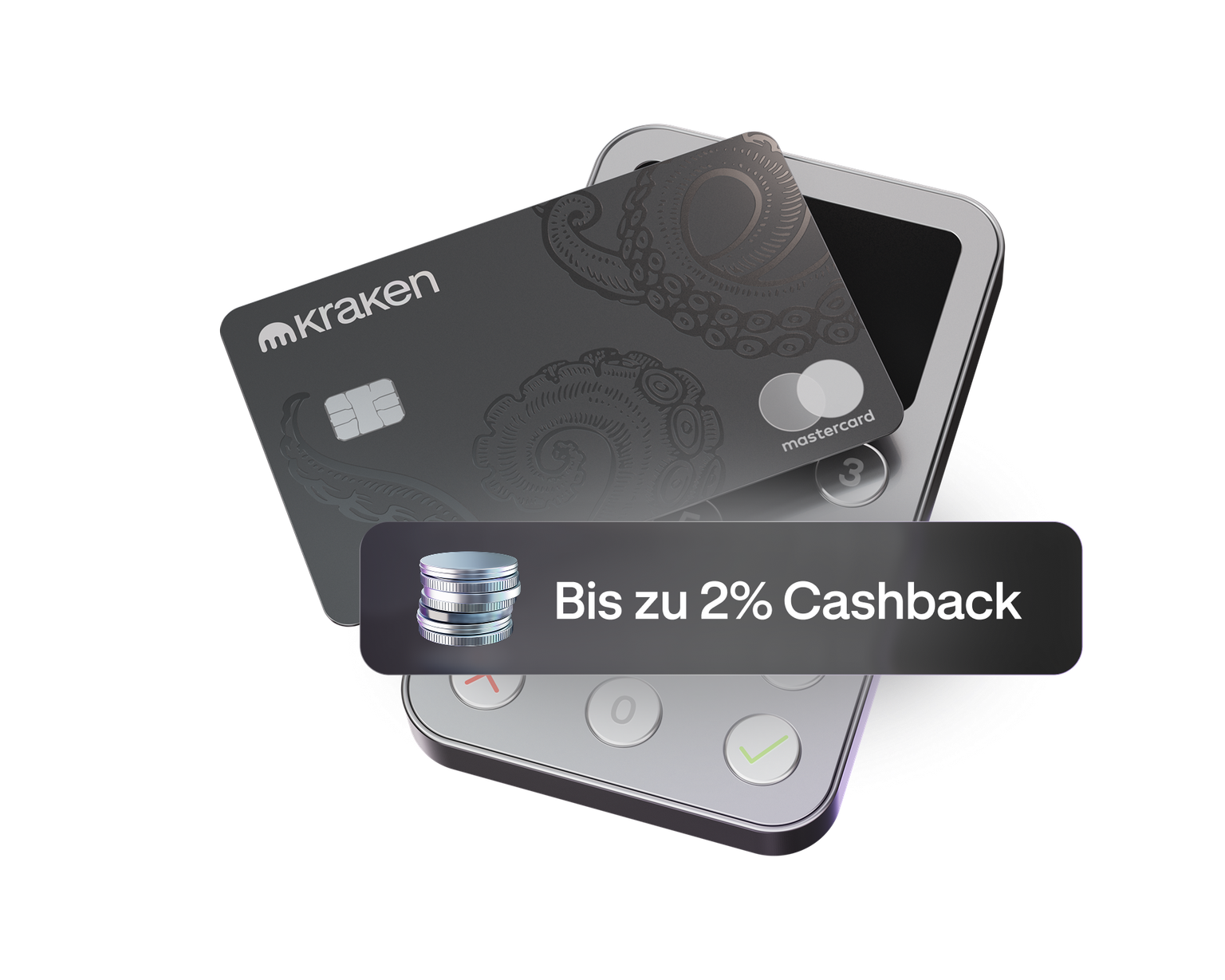 2% cashback with Kraken card