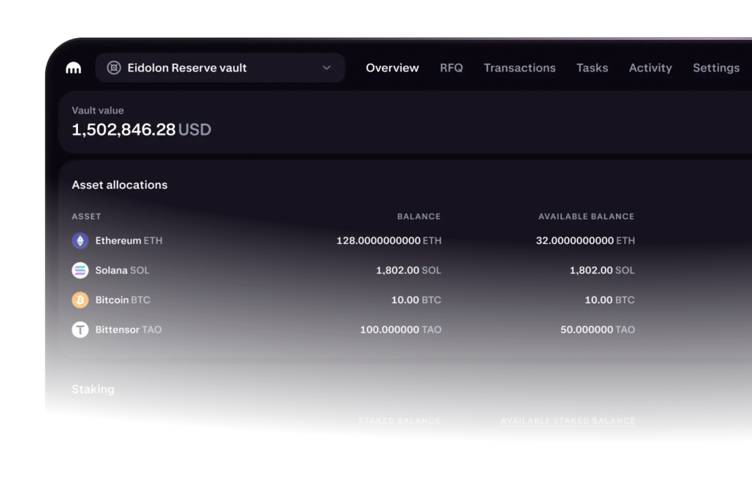 Custody API