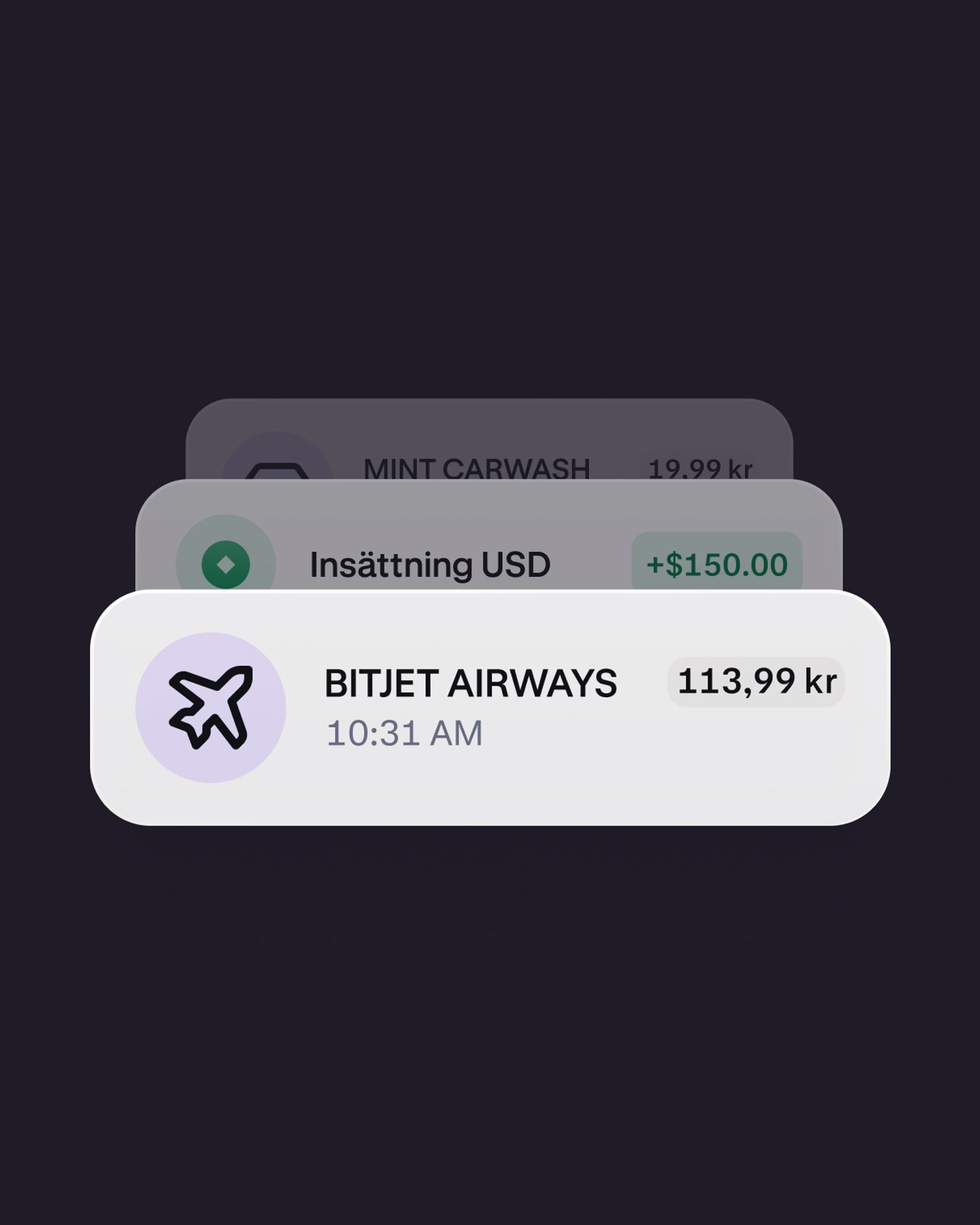 Real time notifications