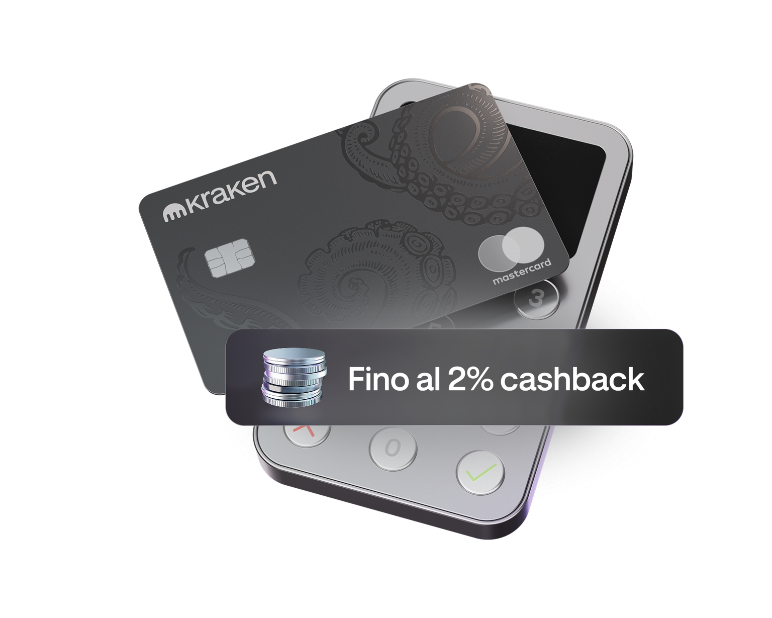 2% cashback with Kraken card
