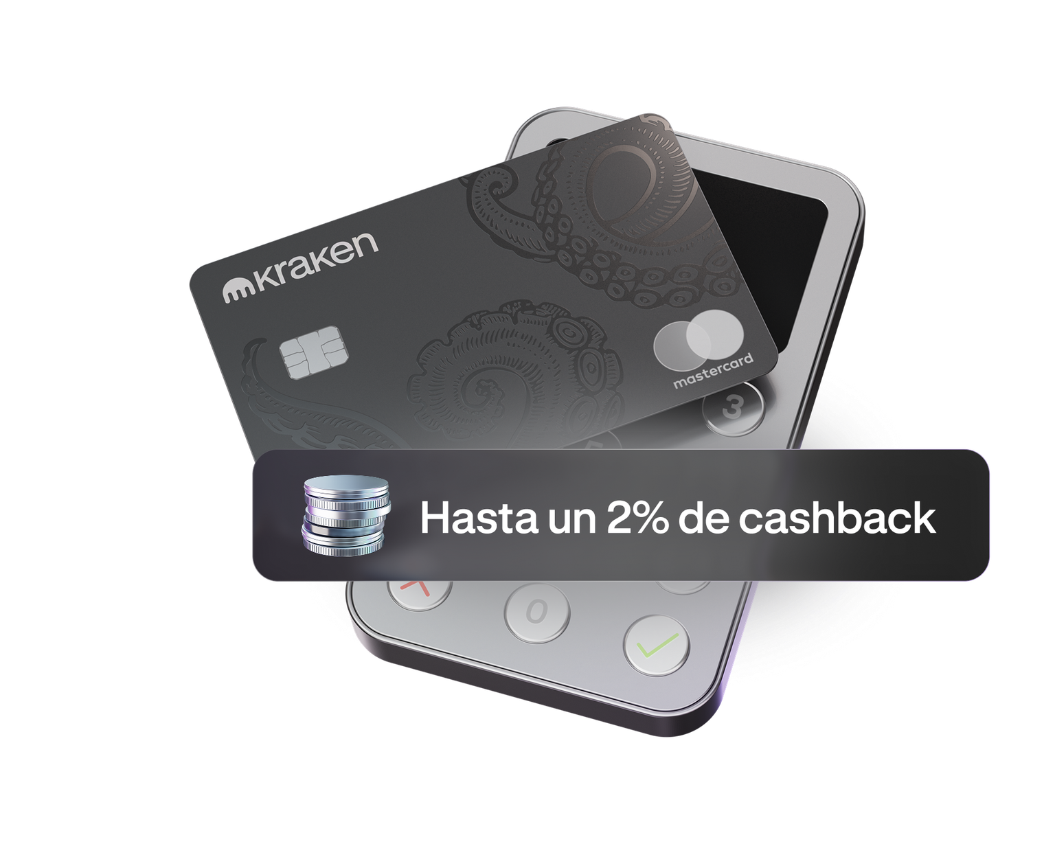 2% cashback with Kraken card