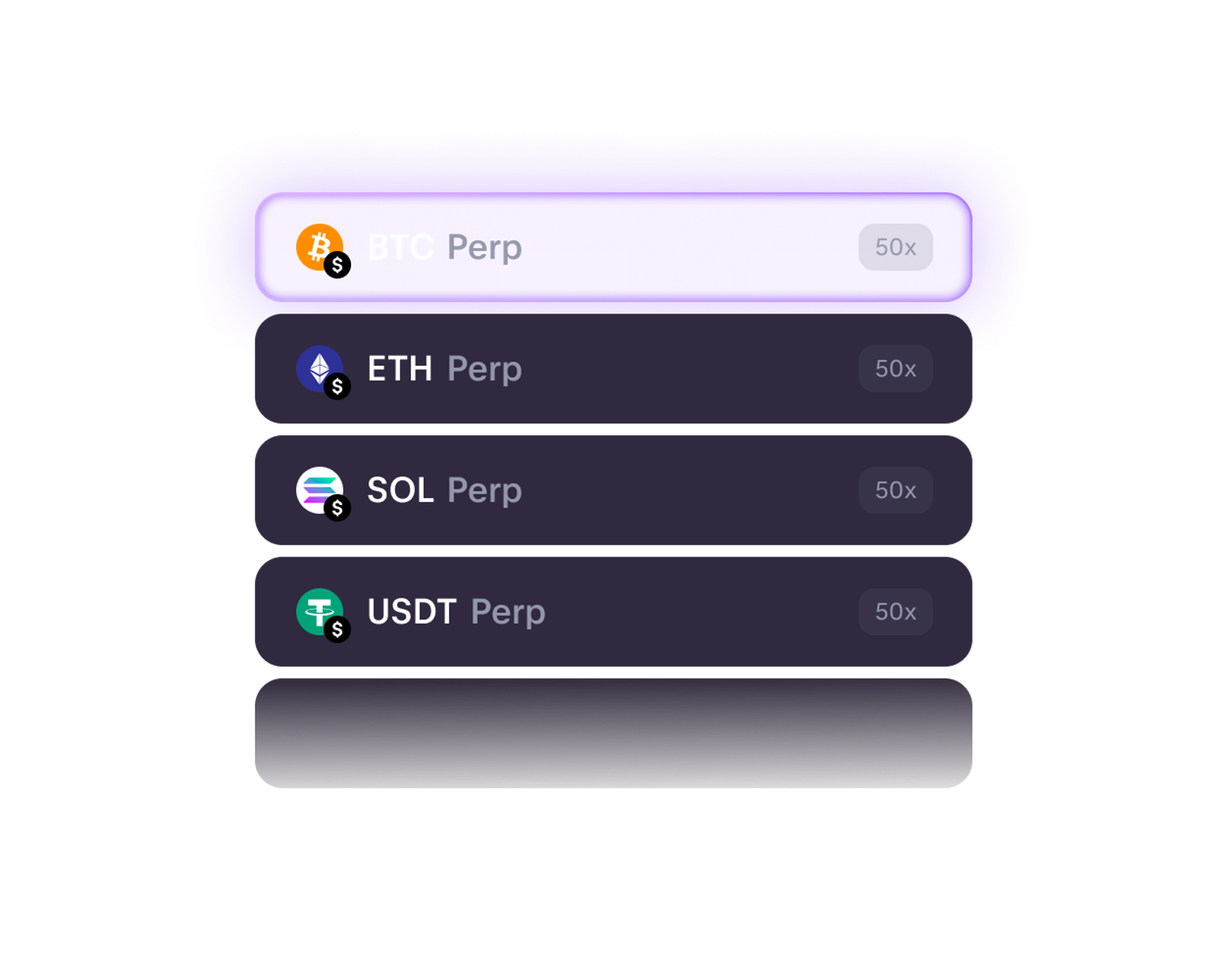 Linear perpetual futures