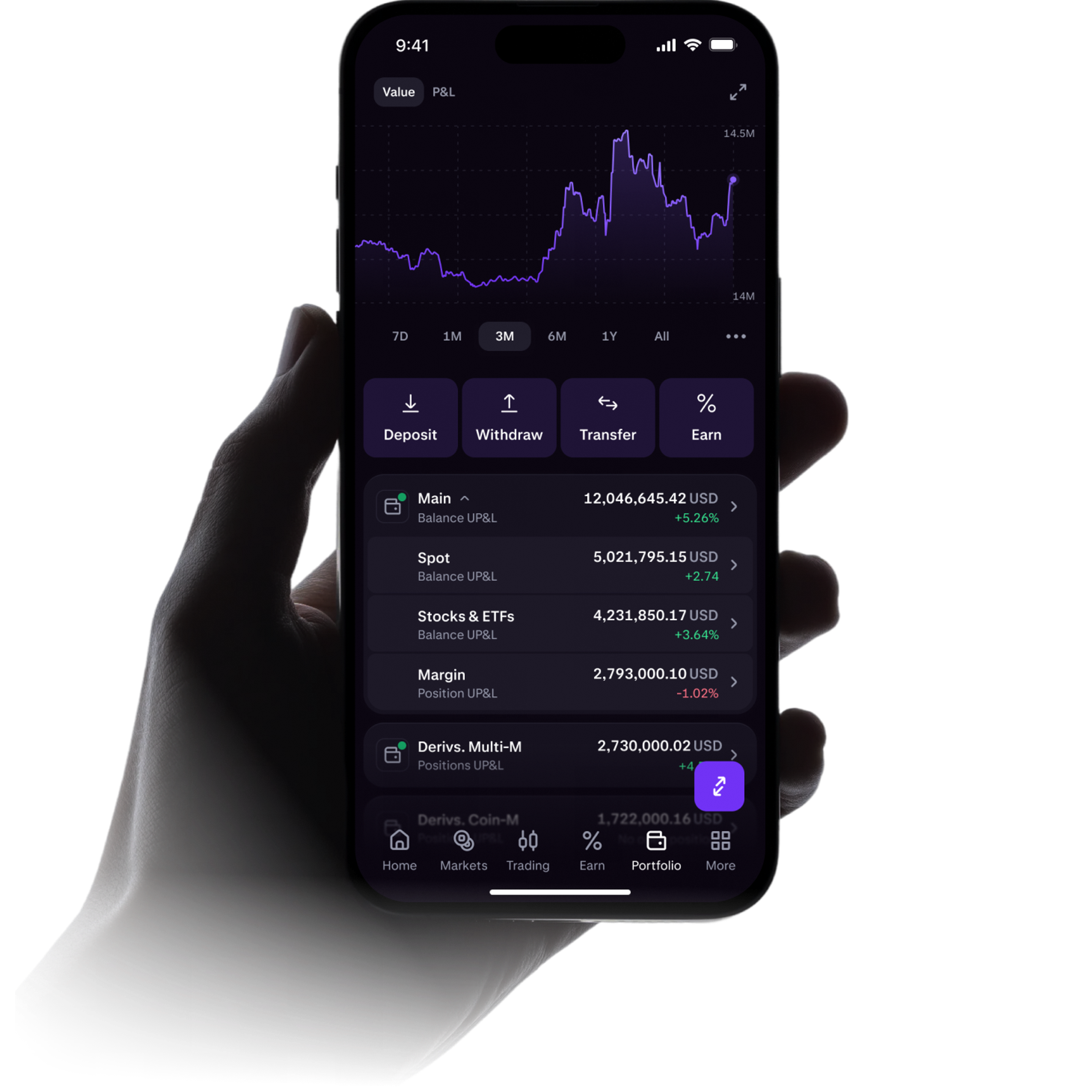 Hand holding VIP access