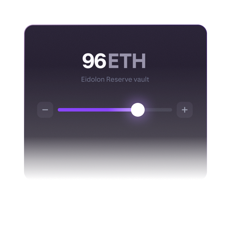 Example of staking 96ETH