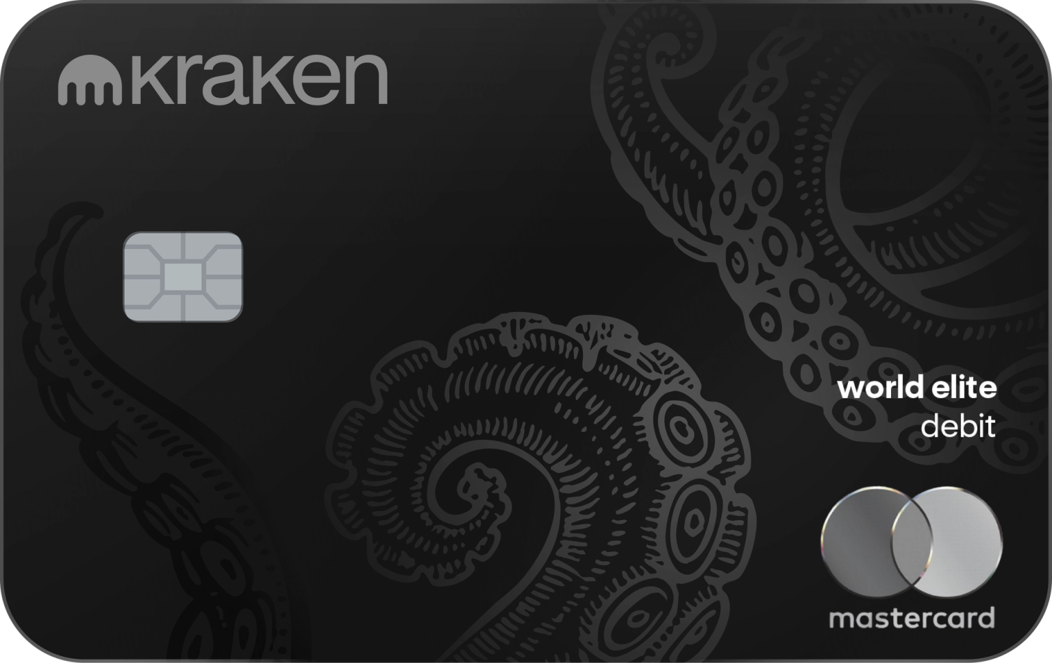 Kraken card. front card