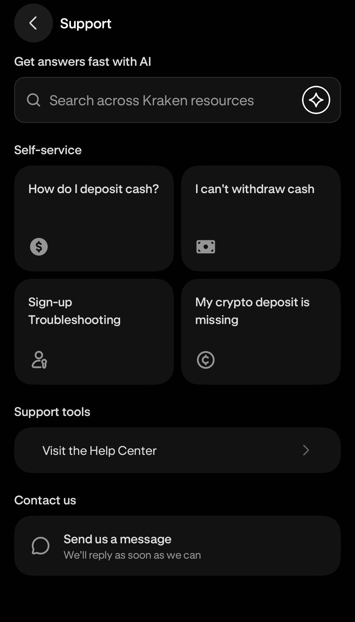 Navigating the Kraken app | Kraken