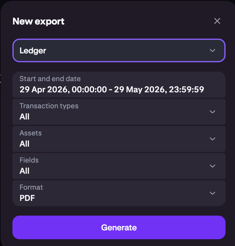 Generate