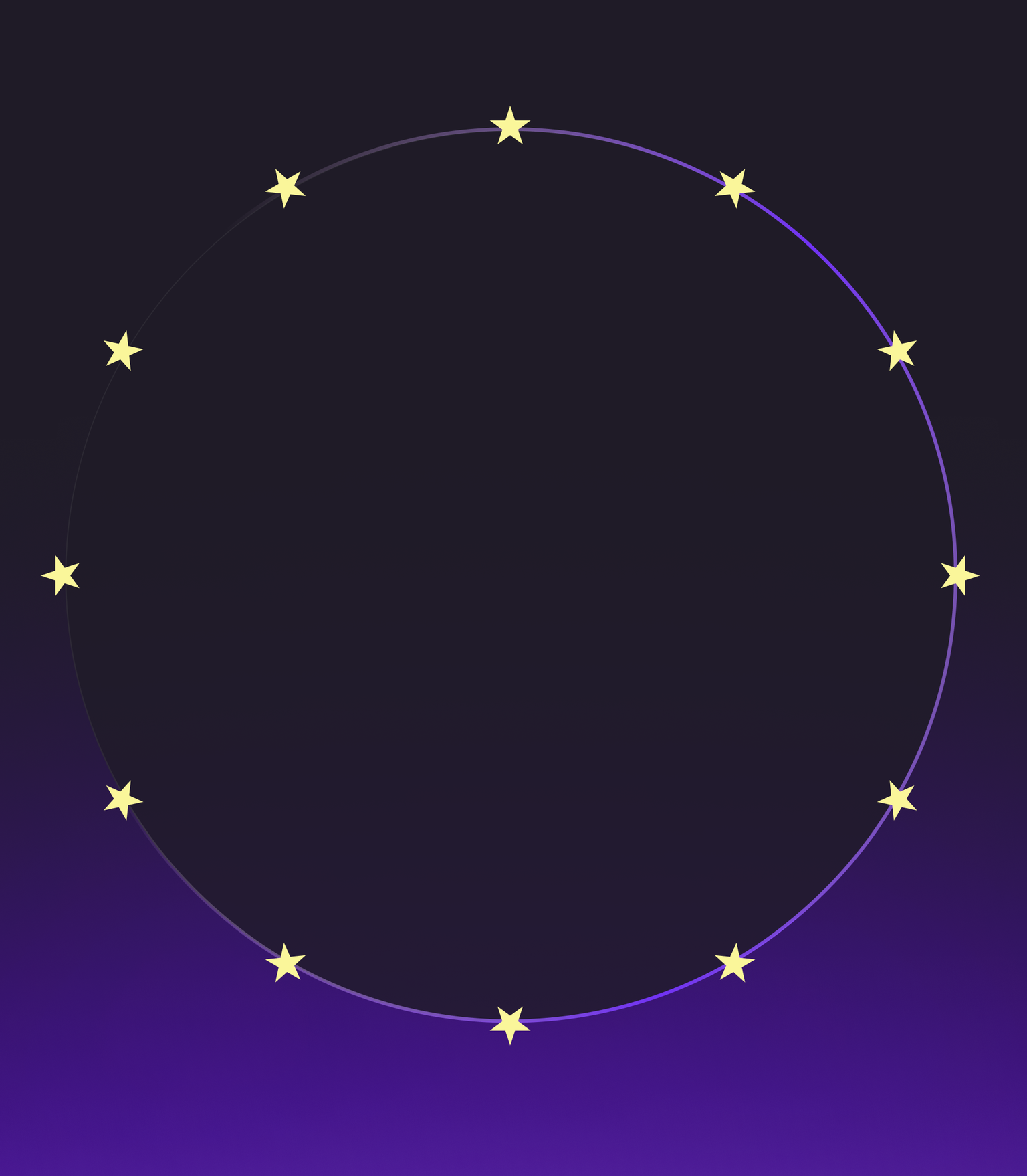 Decorative EU flag