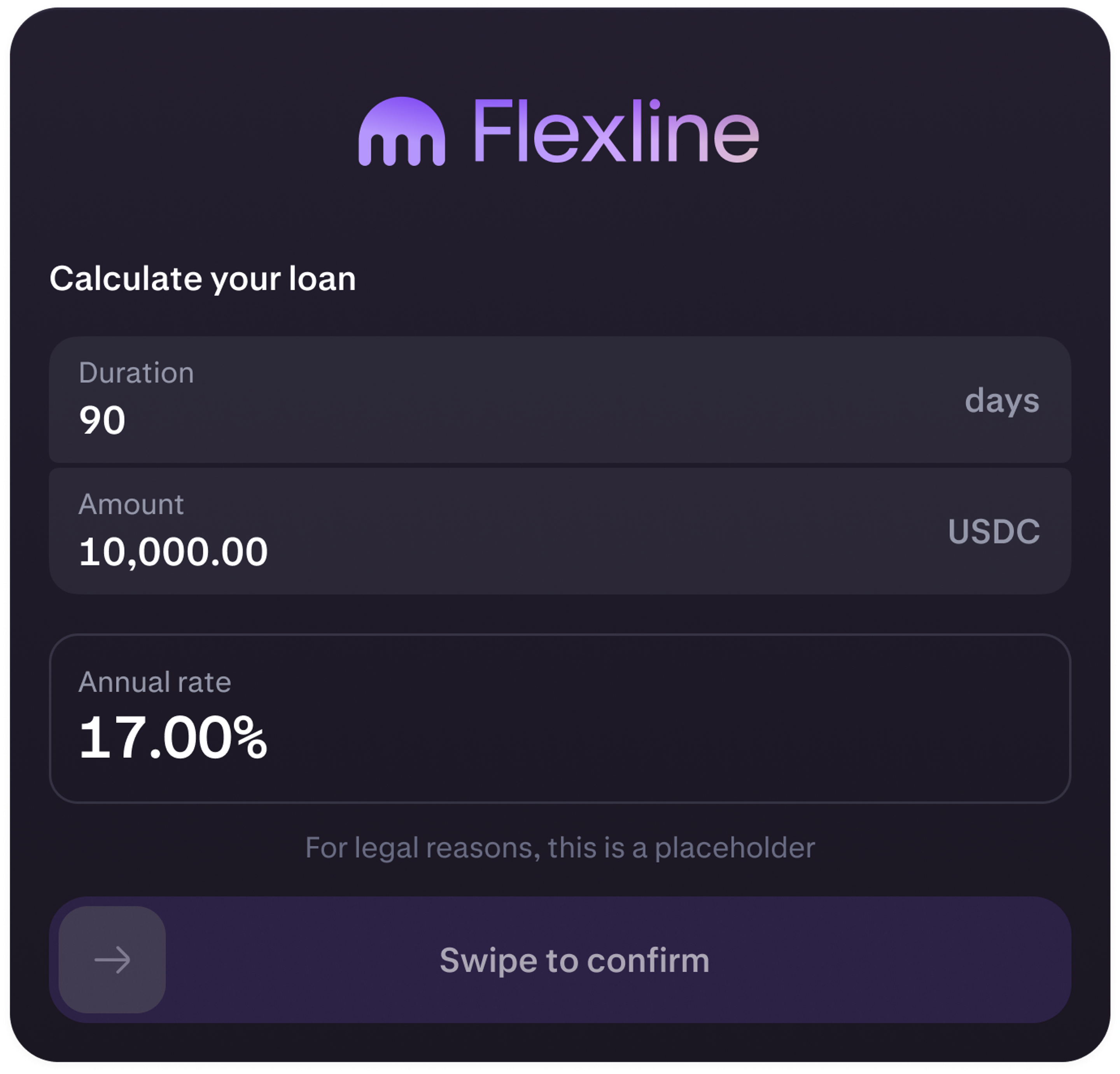 Flexline calculate