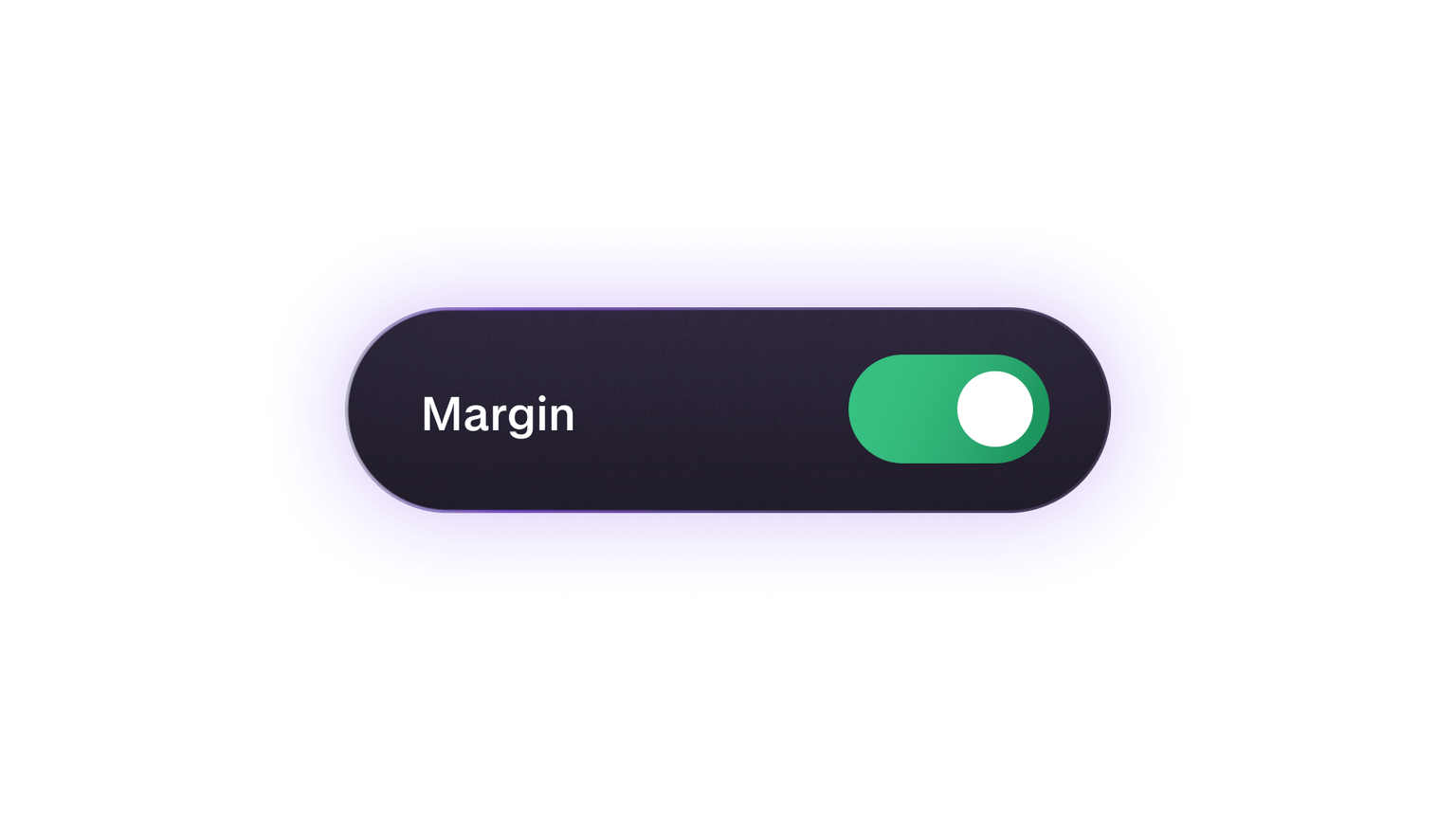 Margin is on by default