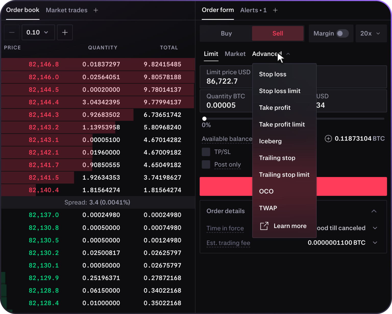 pro app screenshot