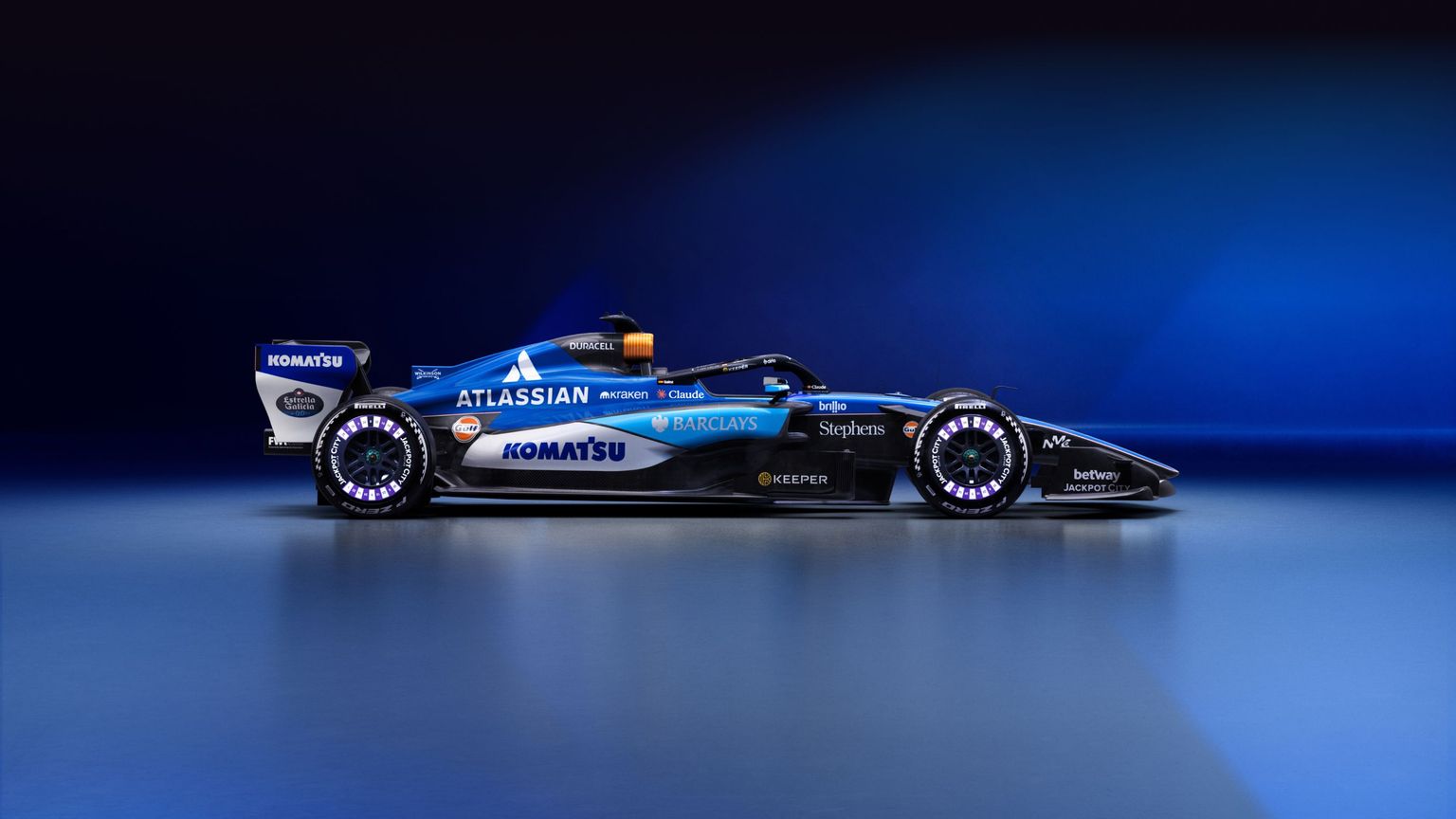 FW48 Sainz Side view