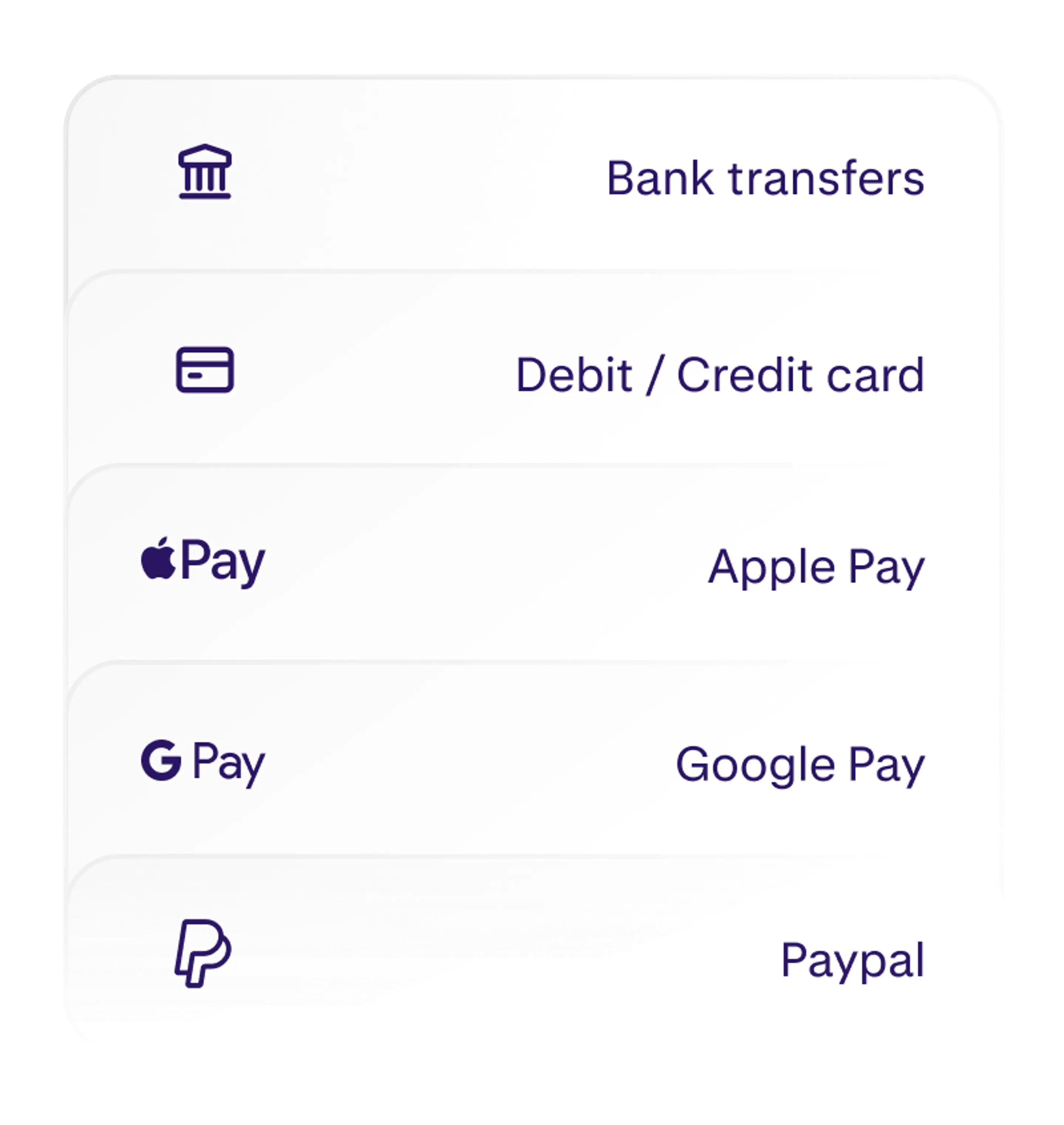 Flexible funding options