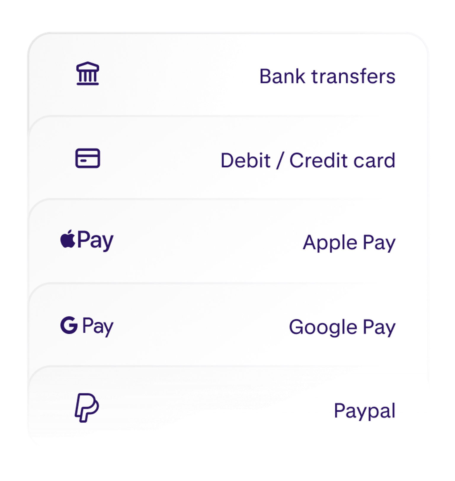 Flexible funding options