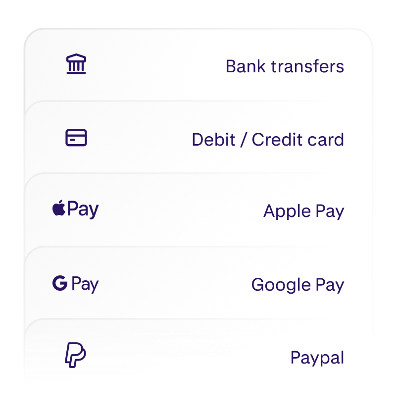 Flexible funding options