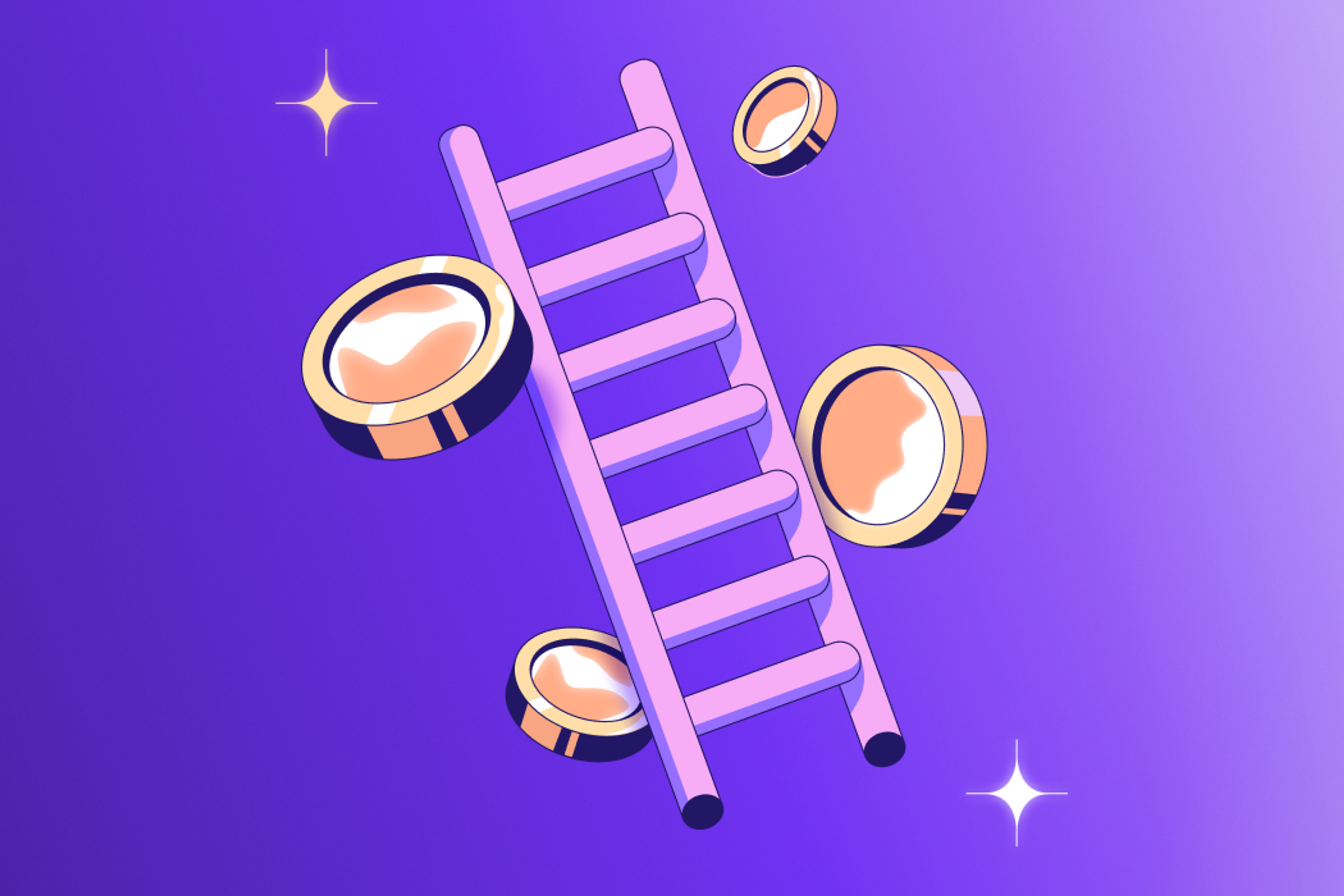 Crypto ladder trading image
