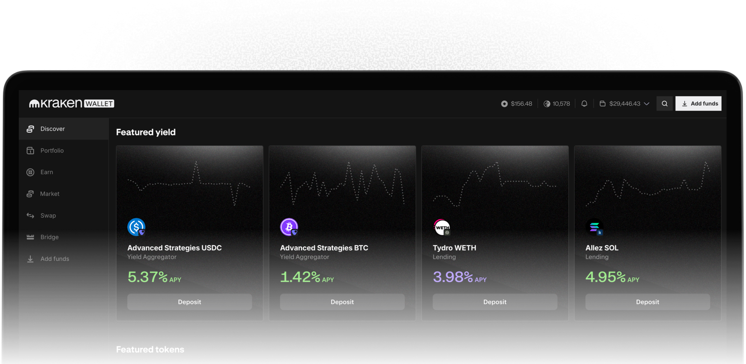 Kraken Wallet on web