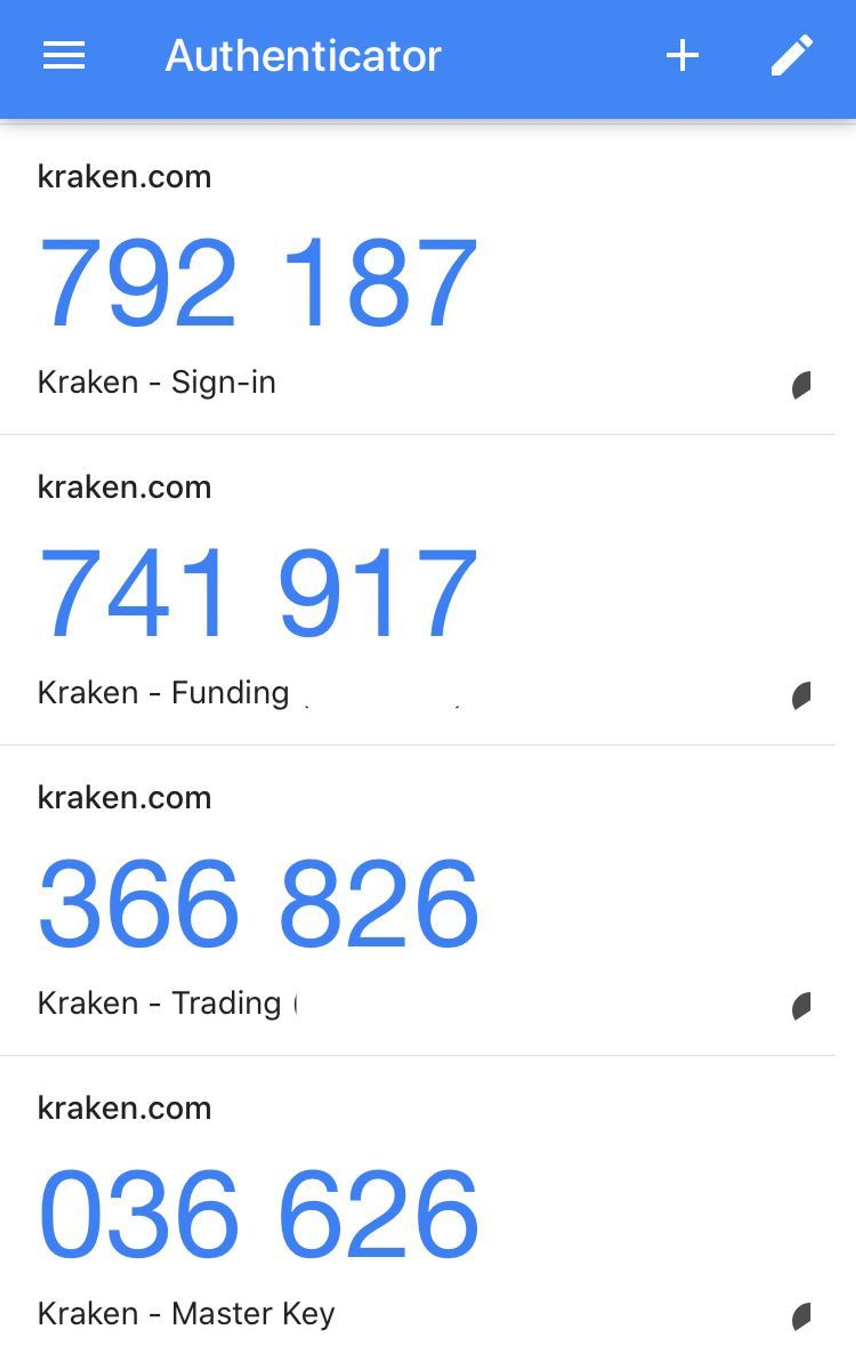 My authenticator app 2FA code doesn't work ('Invalid code ...