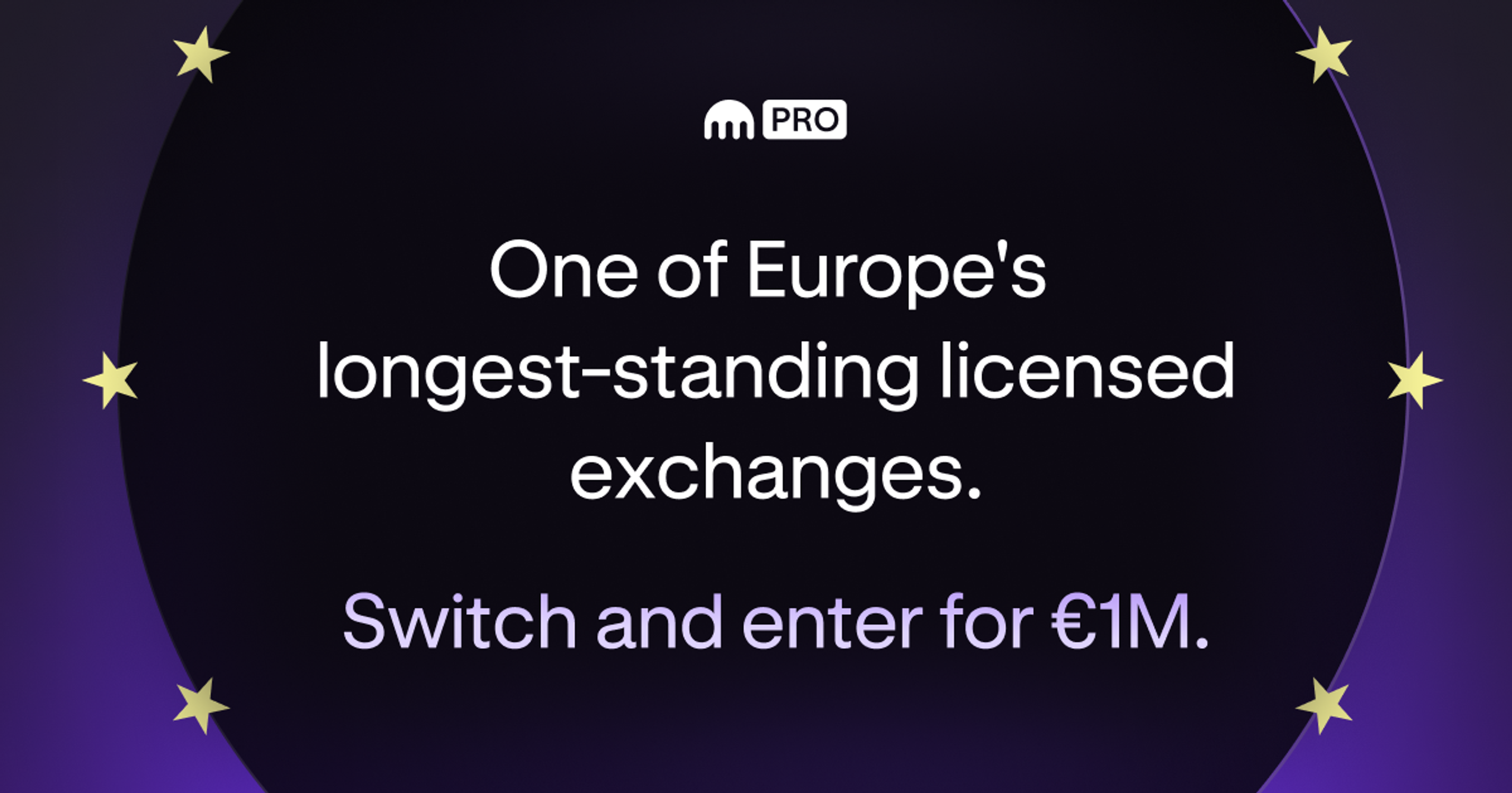 Kraken official MiCA switch page image for EU regulatory positioning.