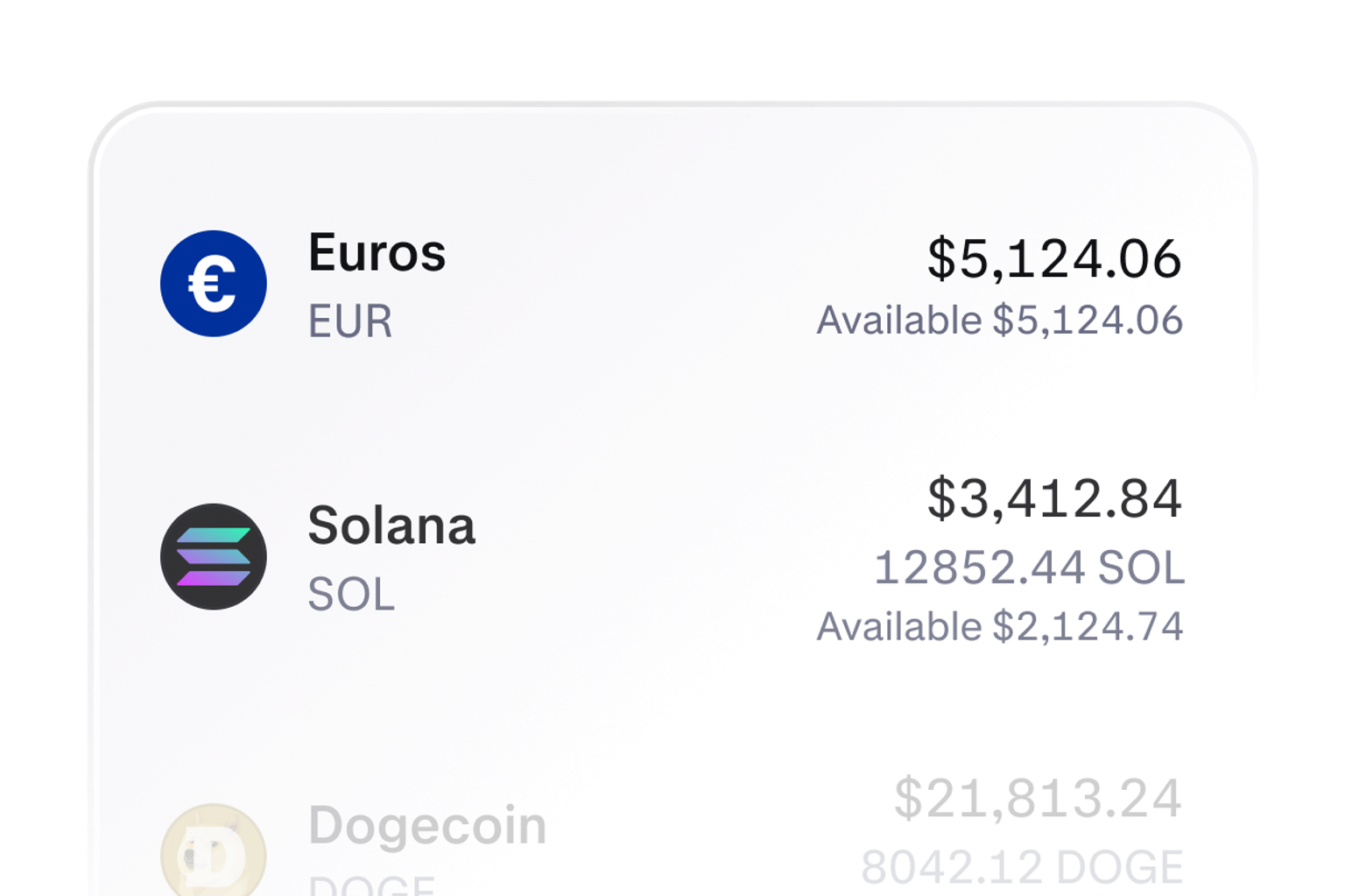 Transfer assets