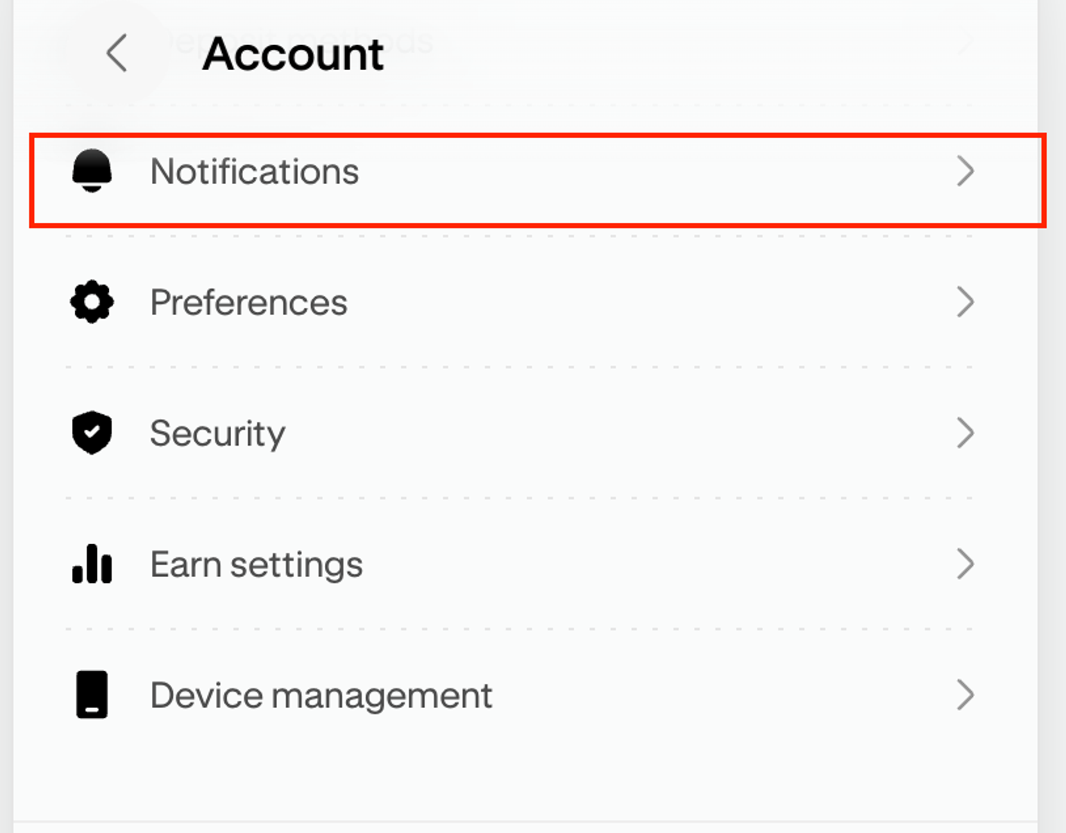 Notifications 