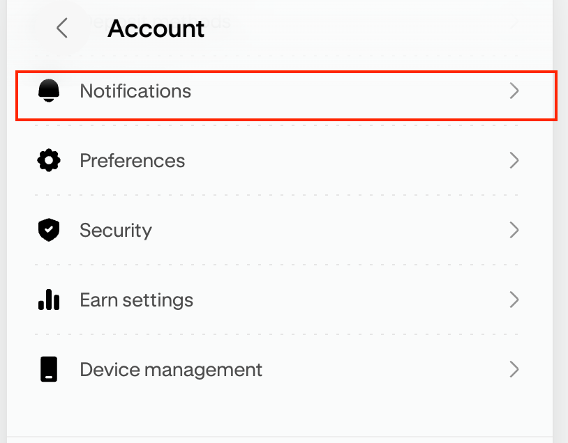 Notifications