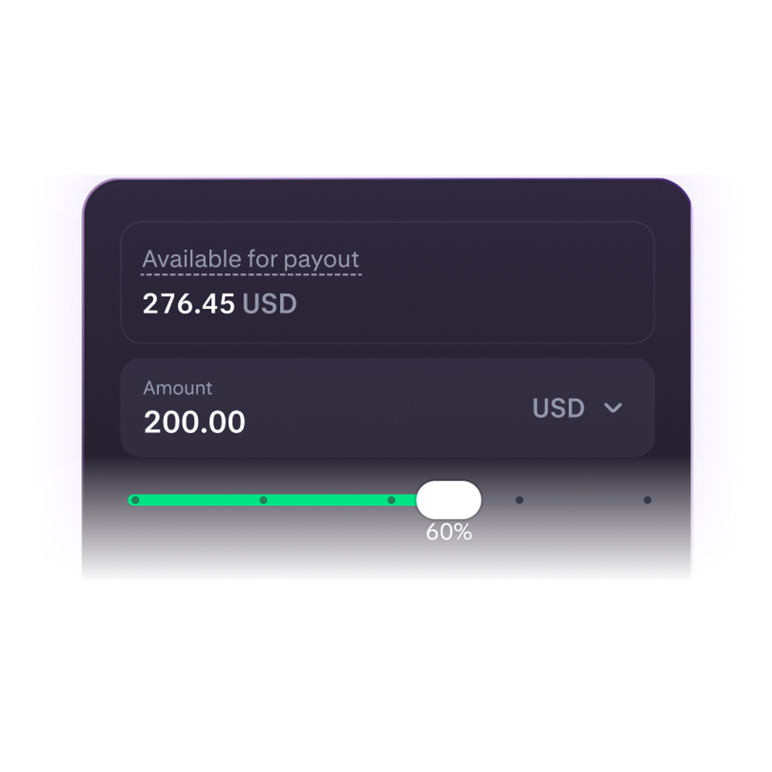 Collect profits