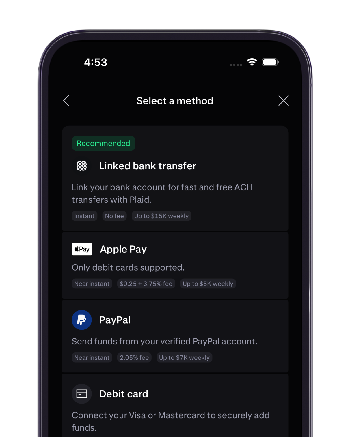 Fund account