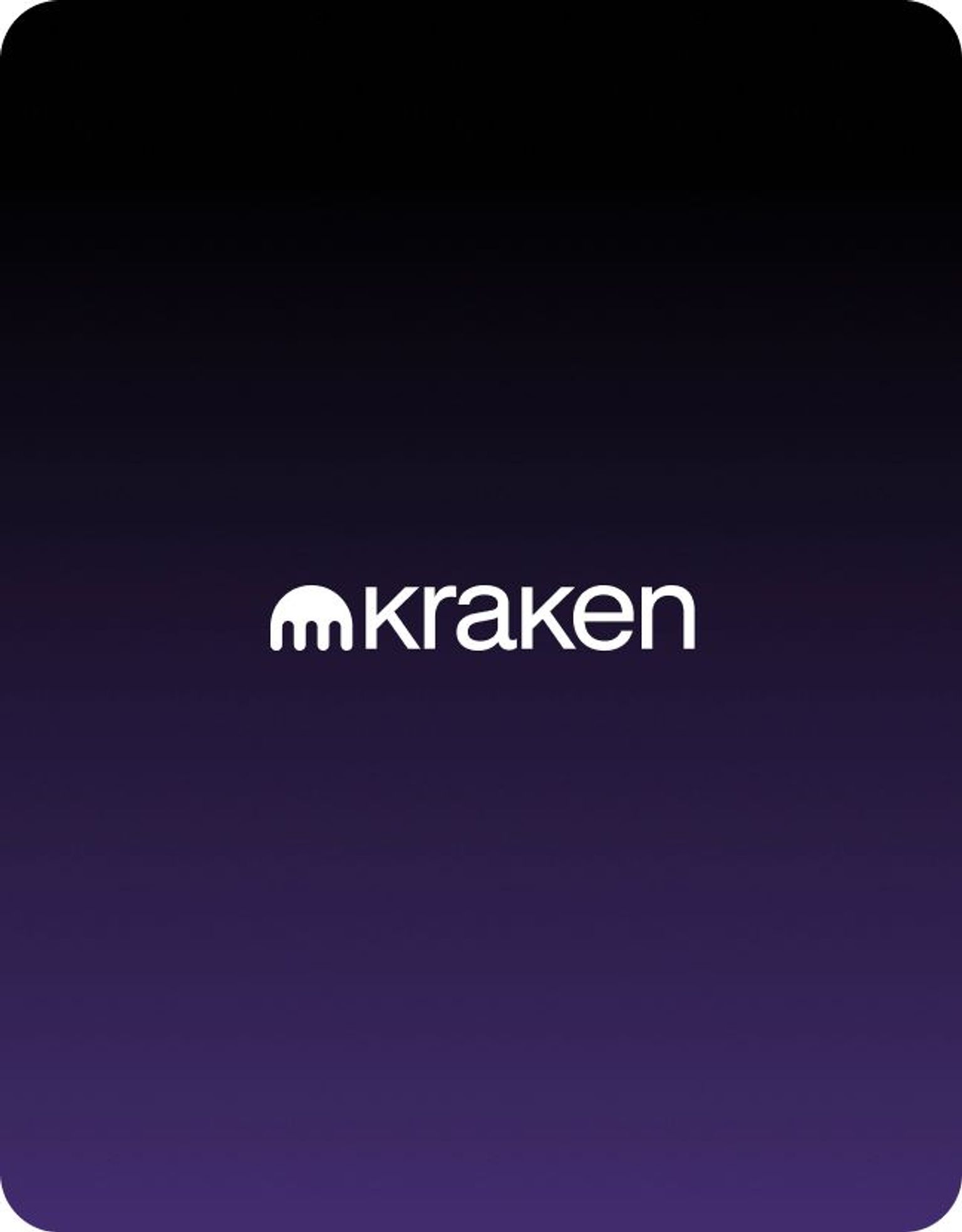 Kraken trading app interface