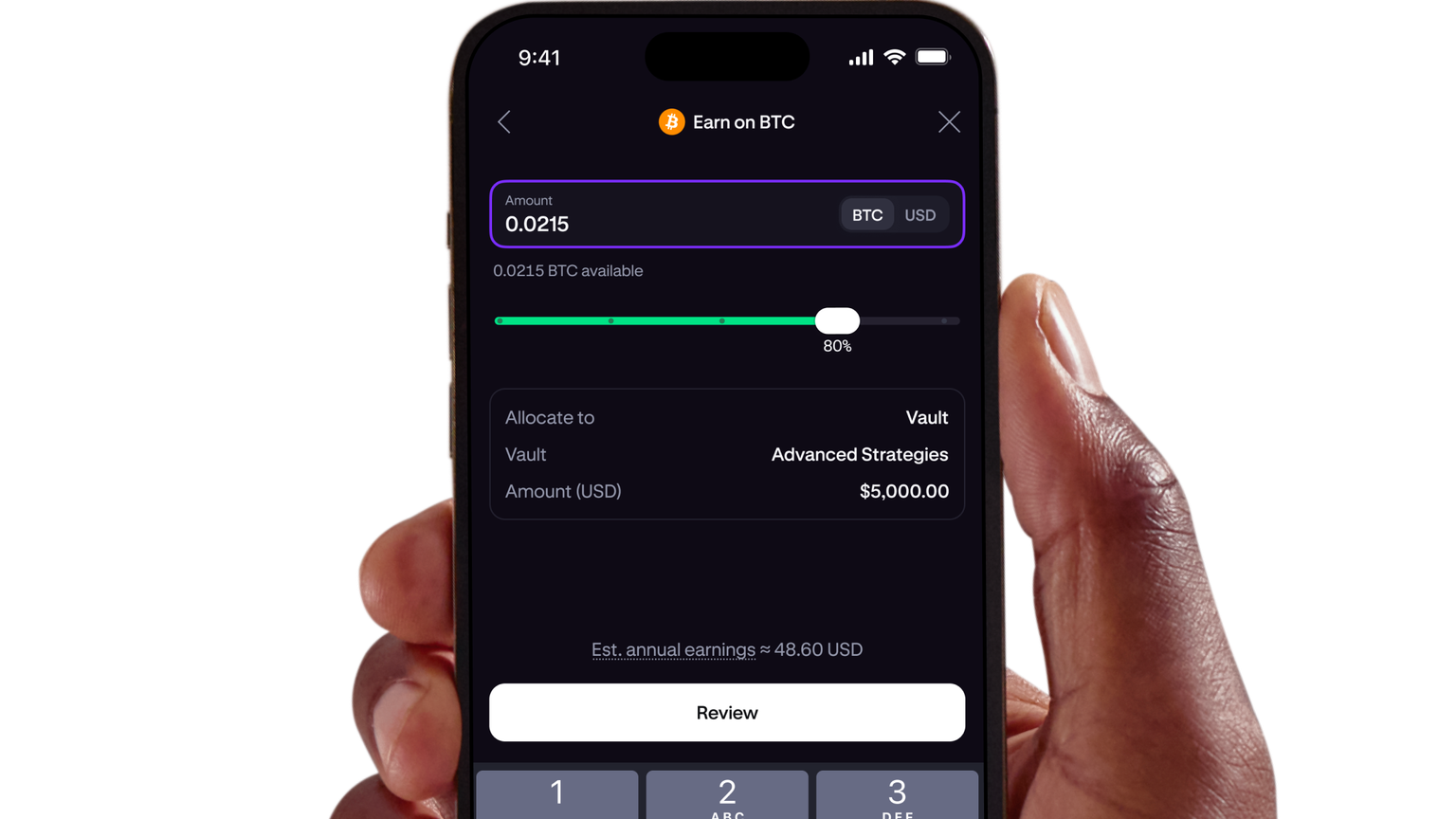 Bitcoin that earns
