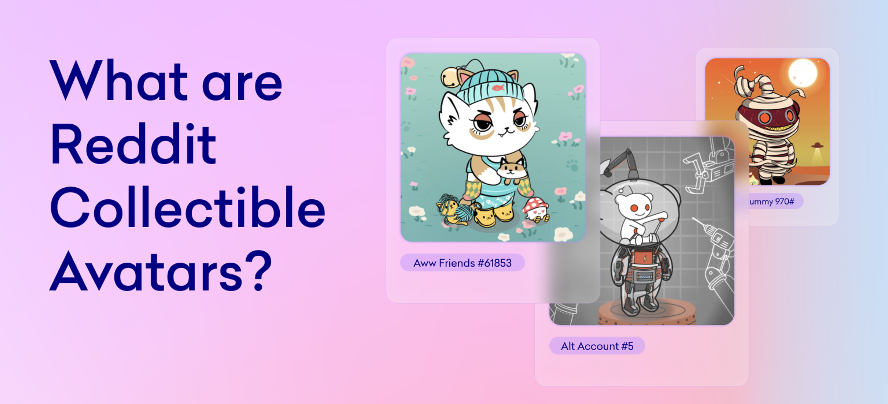 Reddit Collectible Avatars images