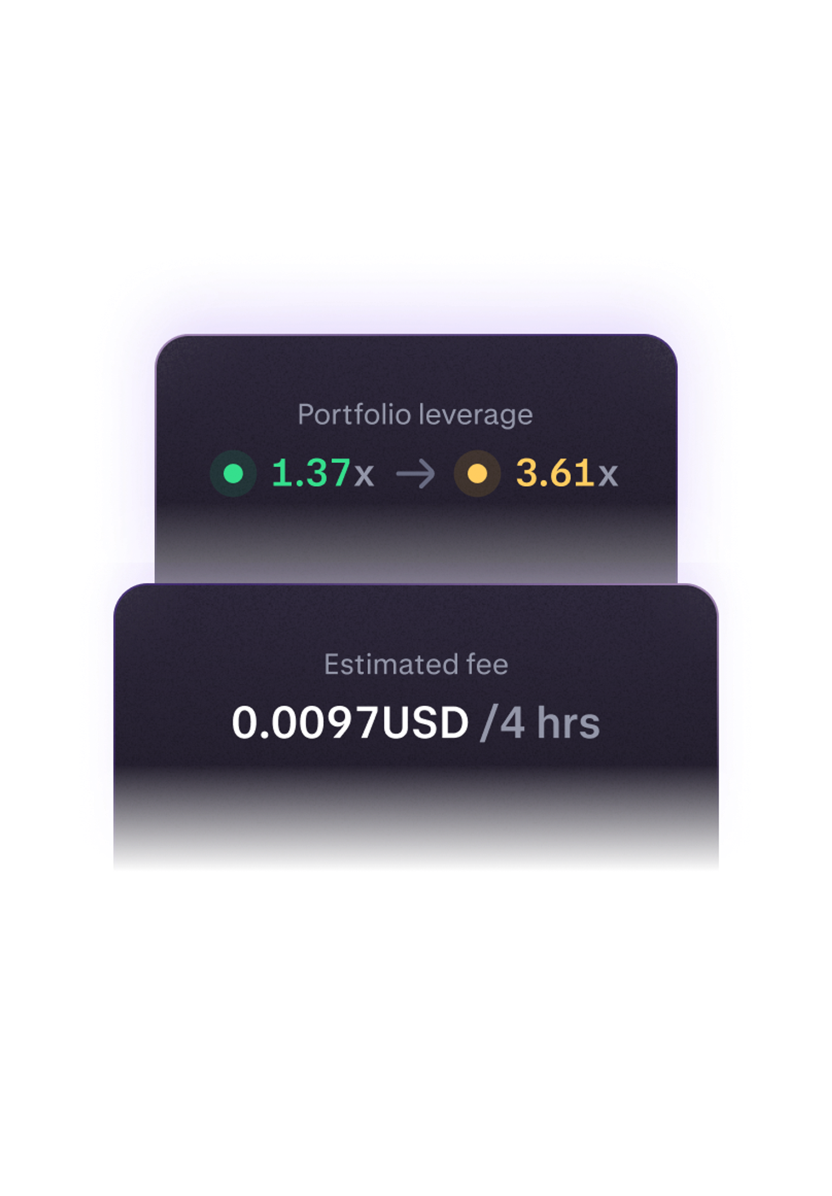 Transparent fee structure