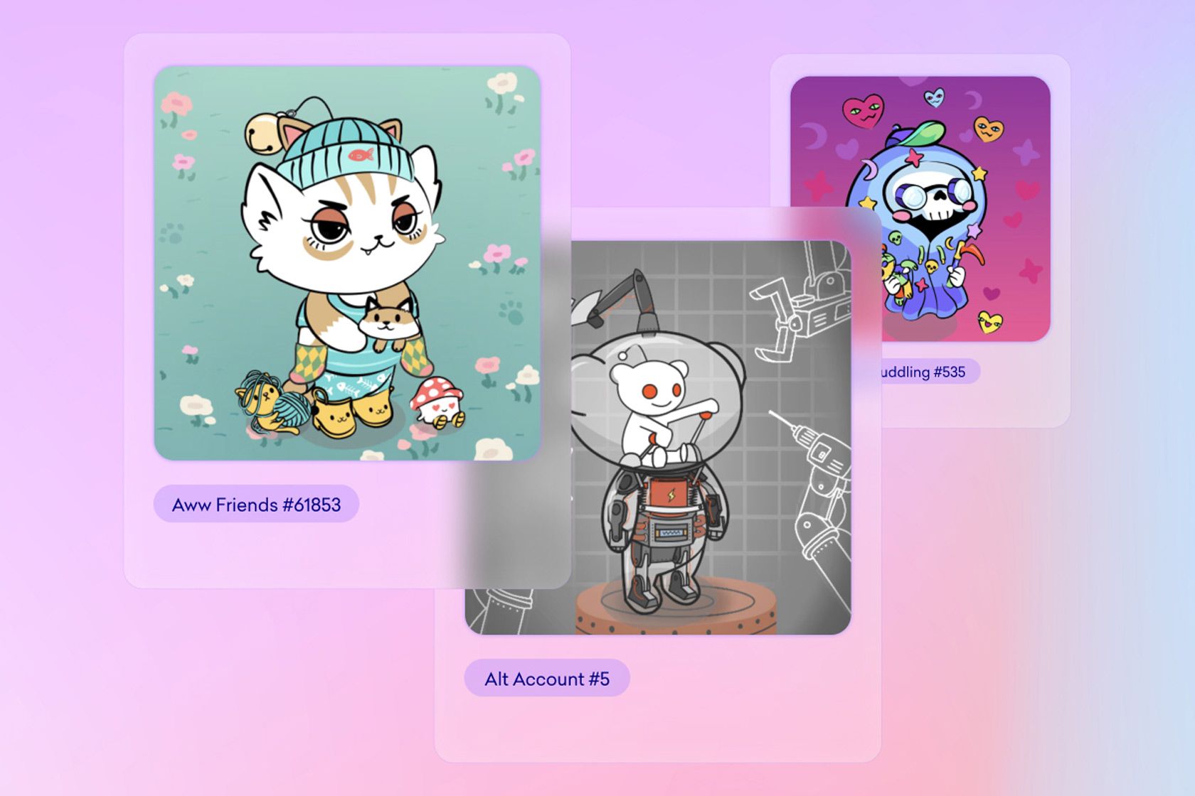 Reddit avatars image