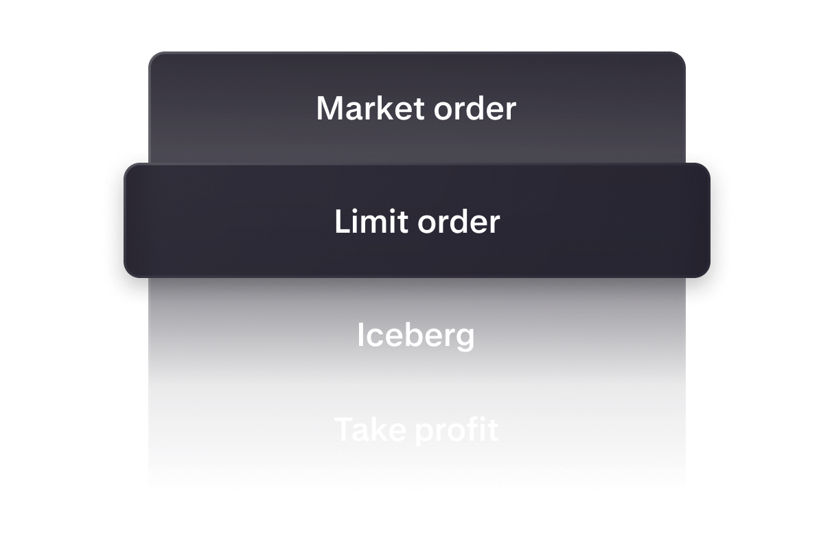 Spot order types