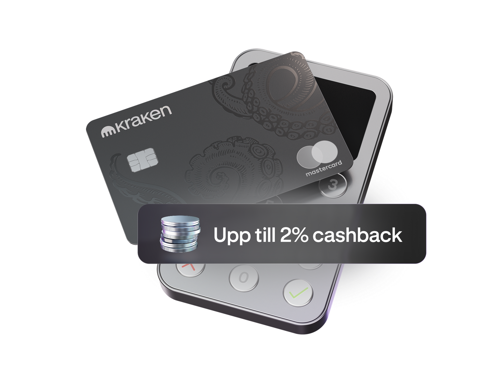 2% cashback with Kraken card