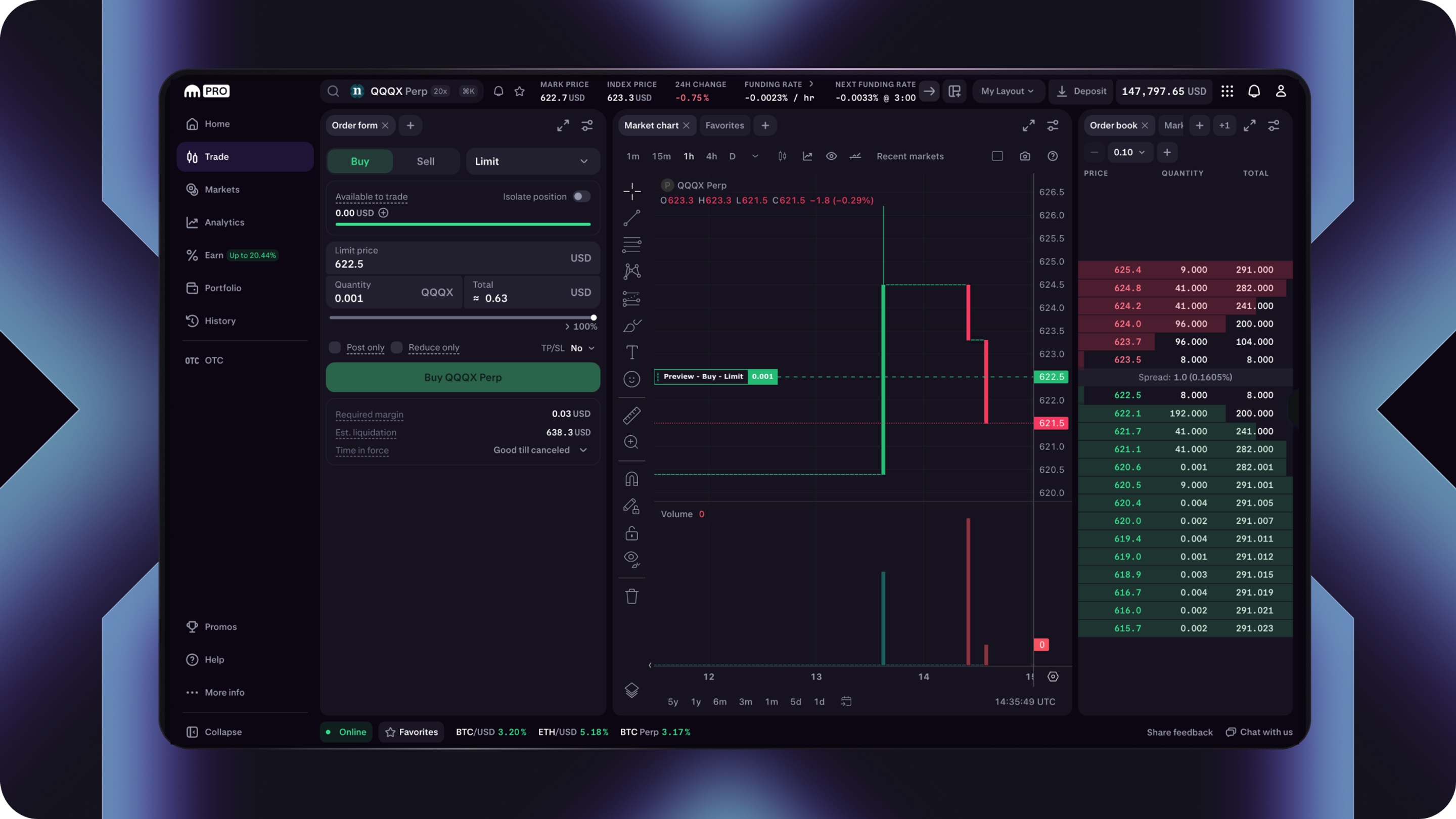 Example of creating and sharing a paylink