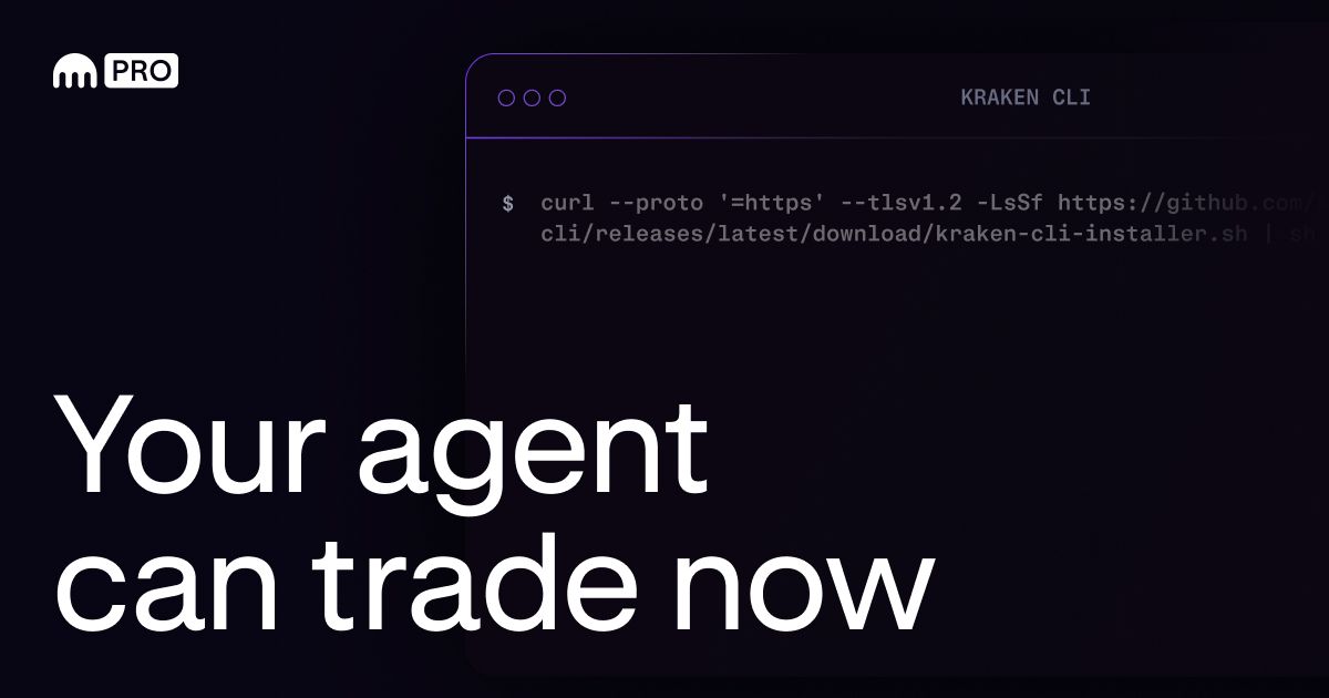 Kraken CLI — AI-native trading infrastructure for agents and