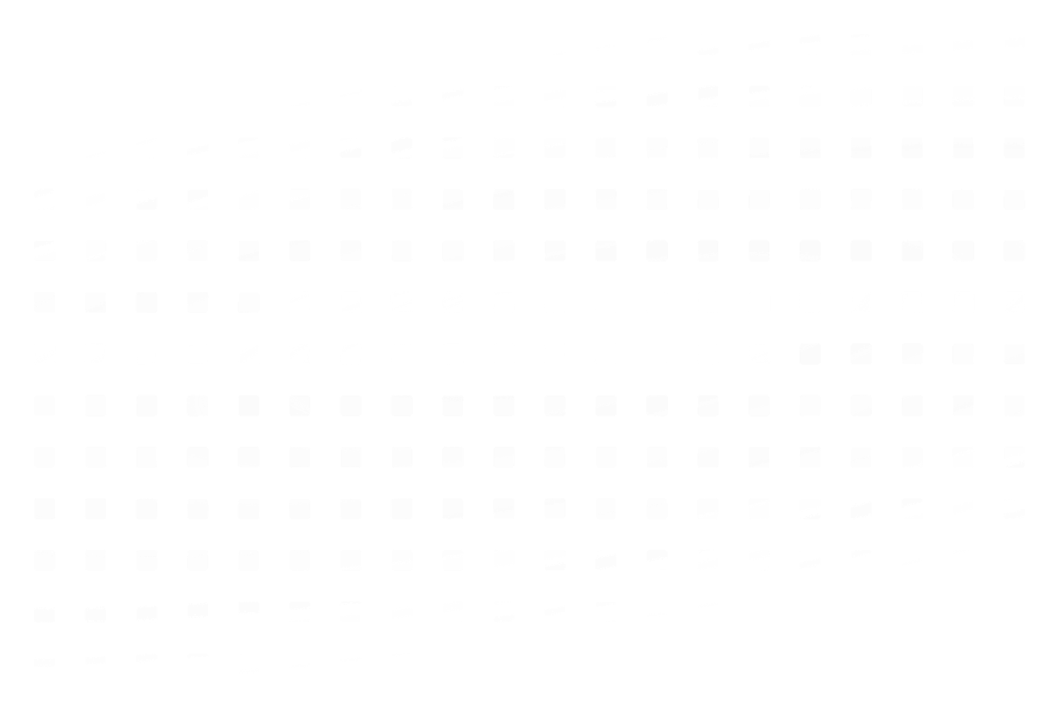 Abstract pattern of evenly spaced white squares on black background.