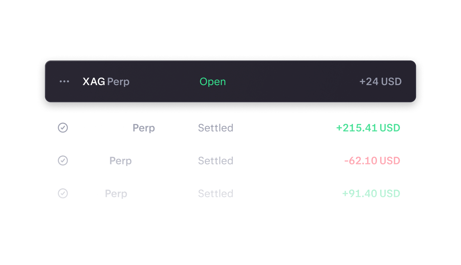 Settle commodities in cash