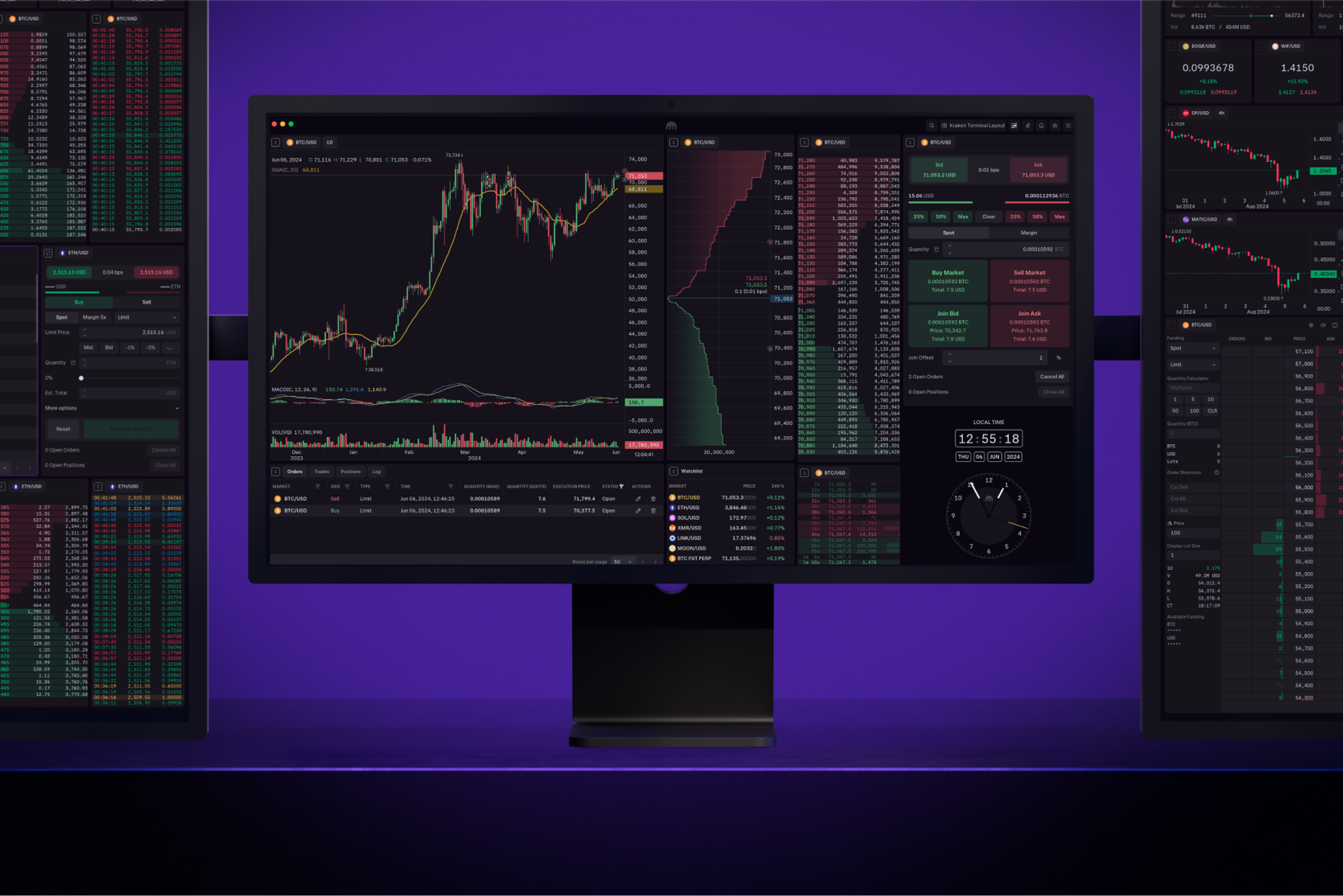 Advanced trading interface