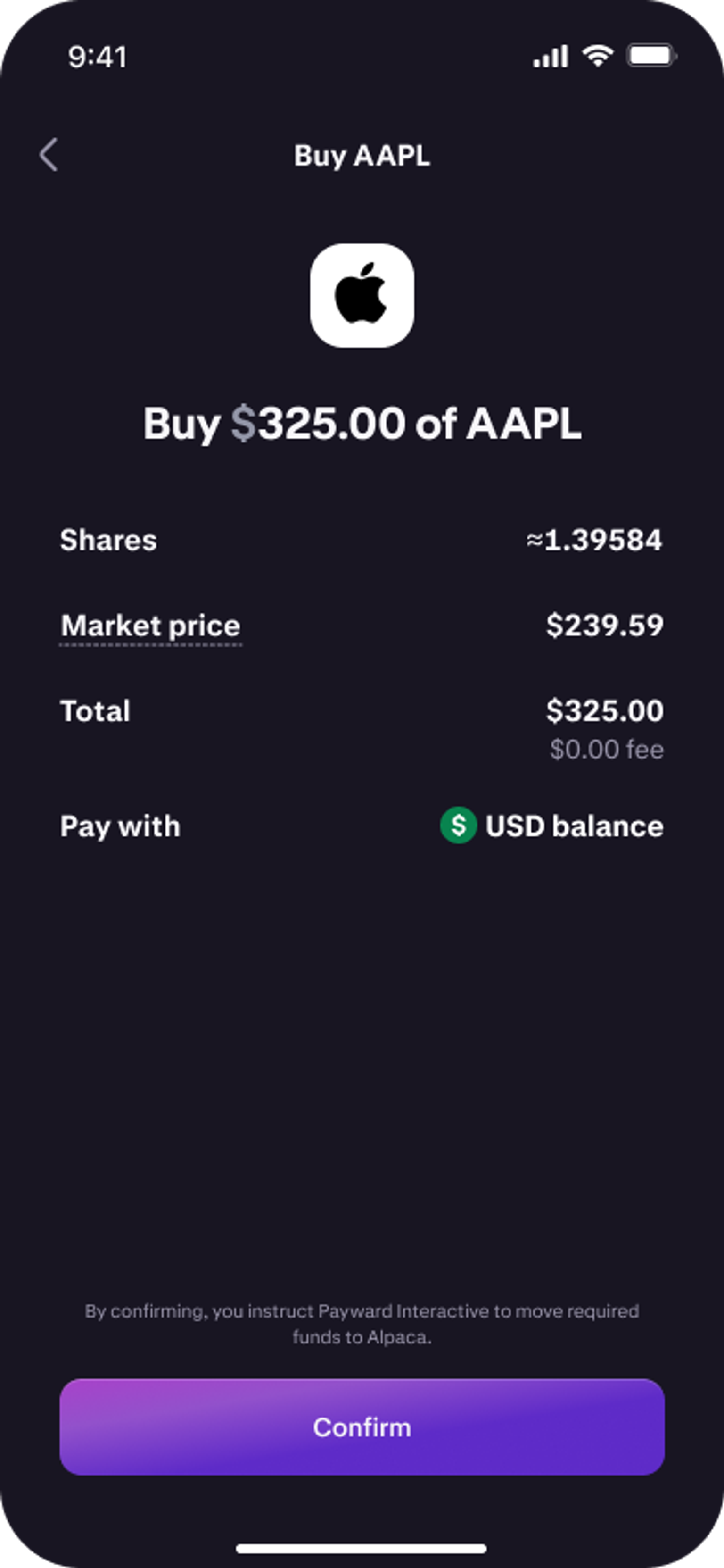 buy aapl